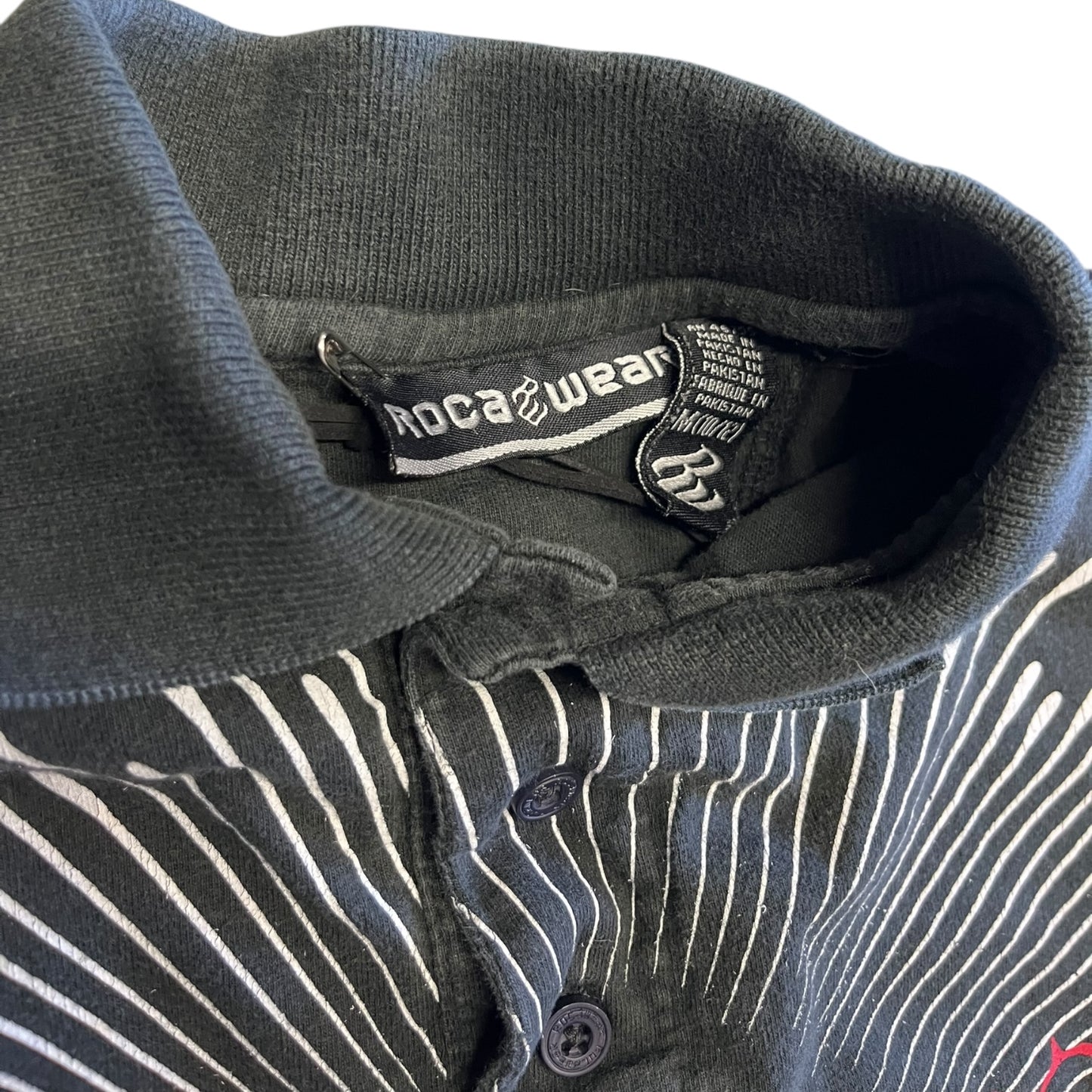 Y2K Rocawear Graphic Polo Shirt