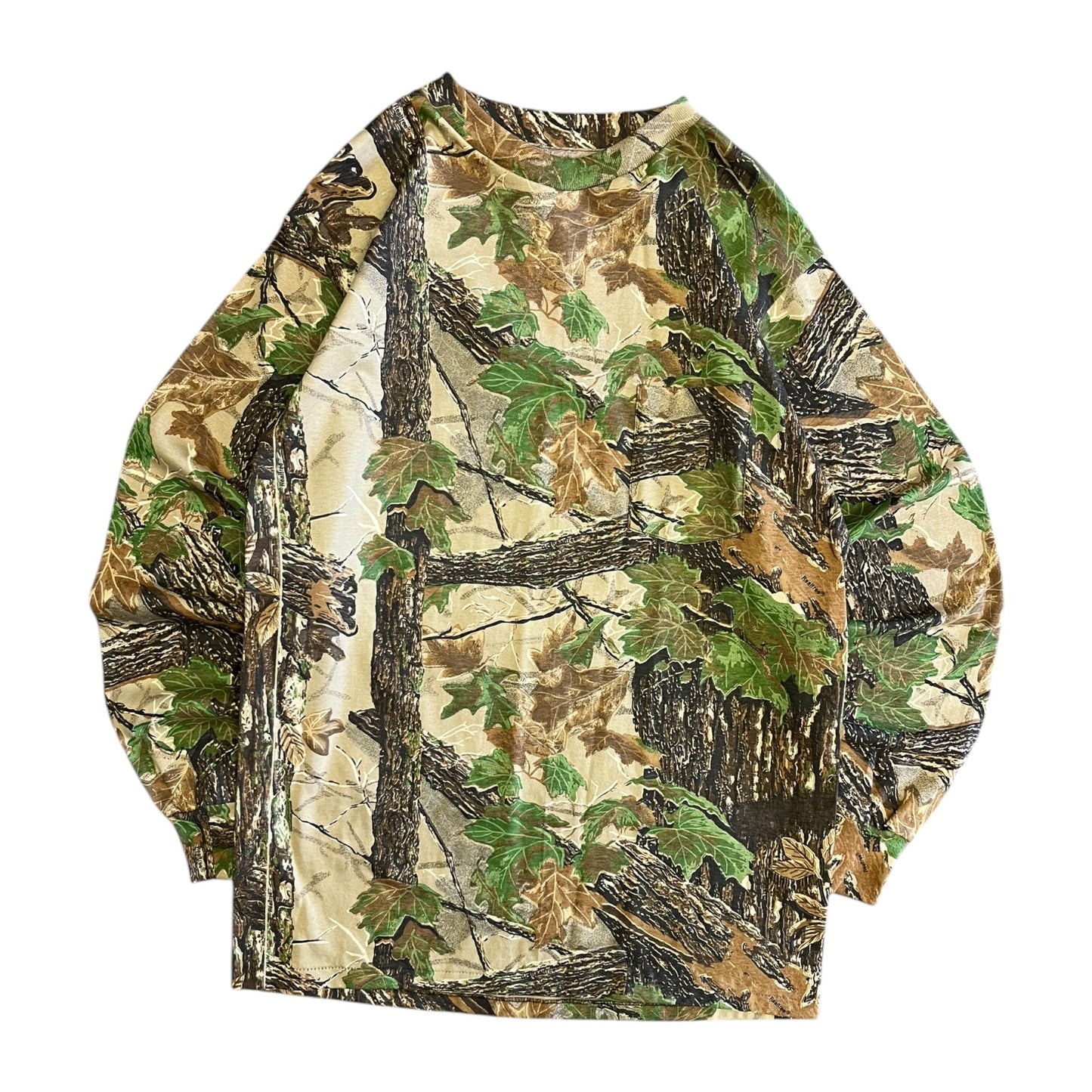 Vintage NWT Wrangler Rugged Wear Camo Long Sleeve