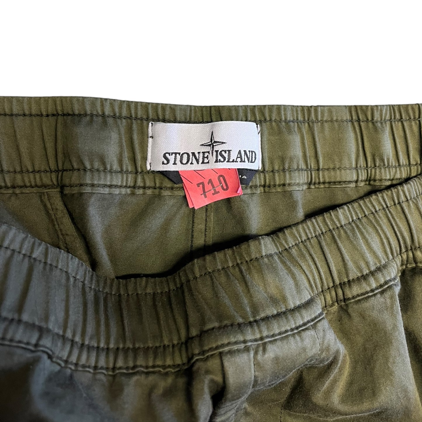Stone Island Army Green Cargo Pants