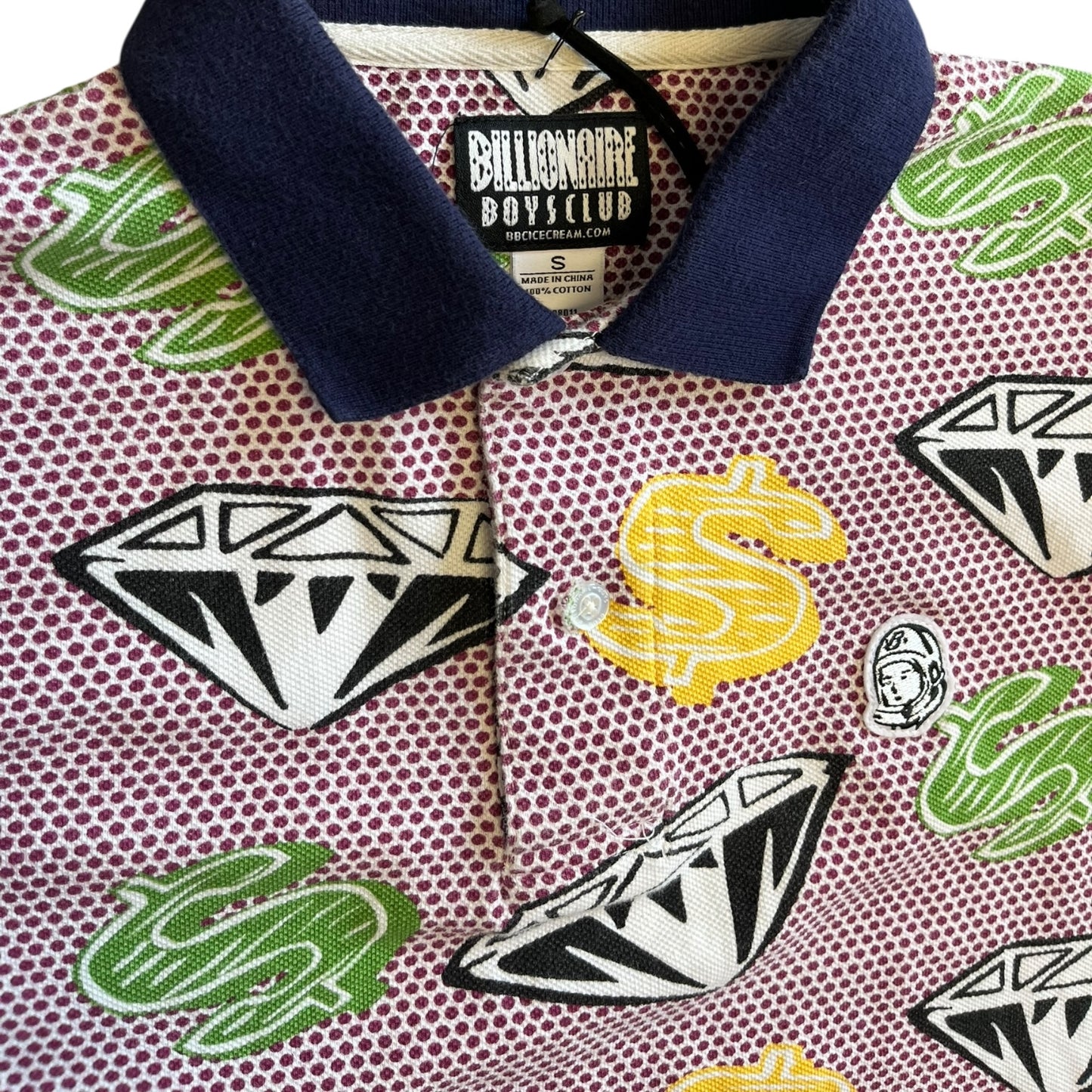 Billionaire Boys Club Money & Diamonds Polo Shirt
