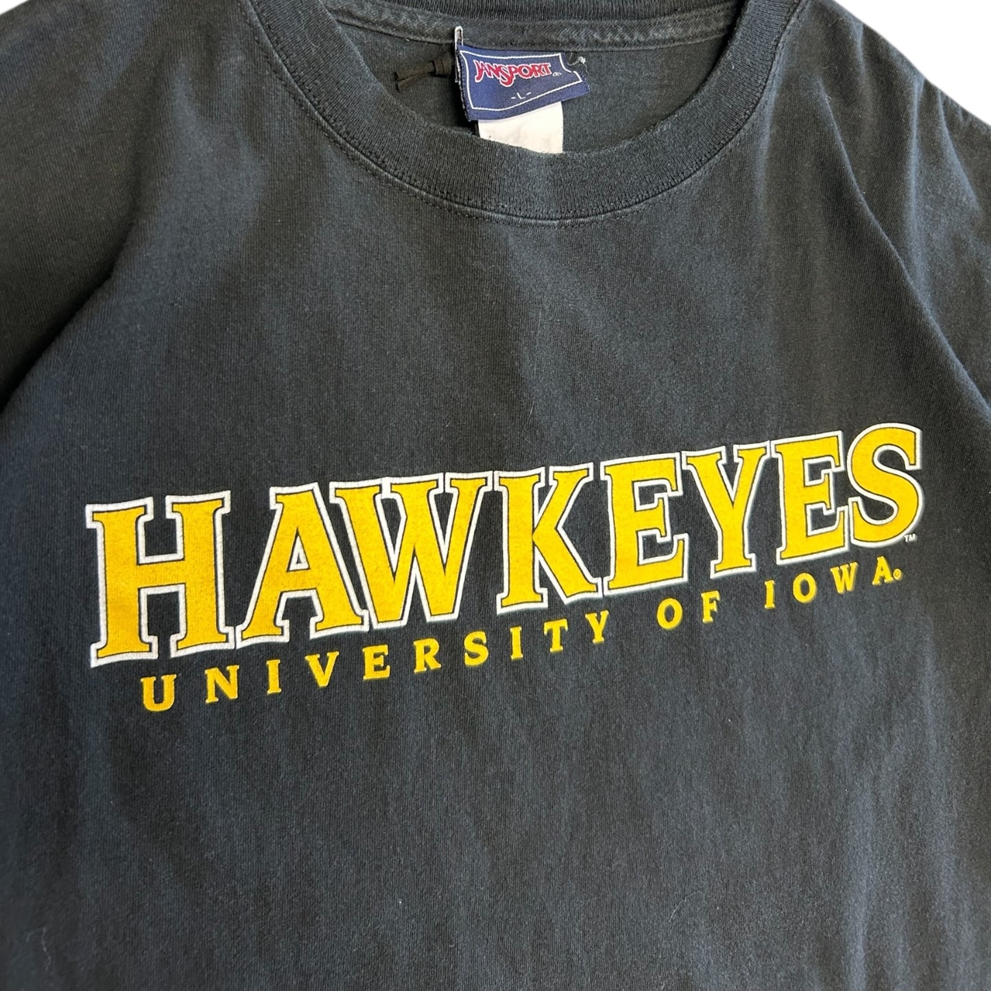 Y2K Jansport University Of Iowa Hawkeyes Tee