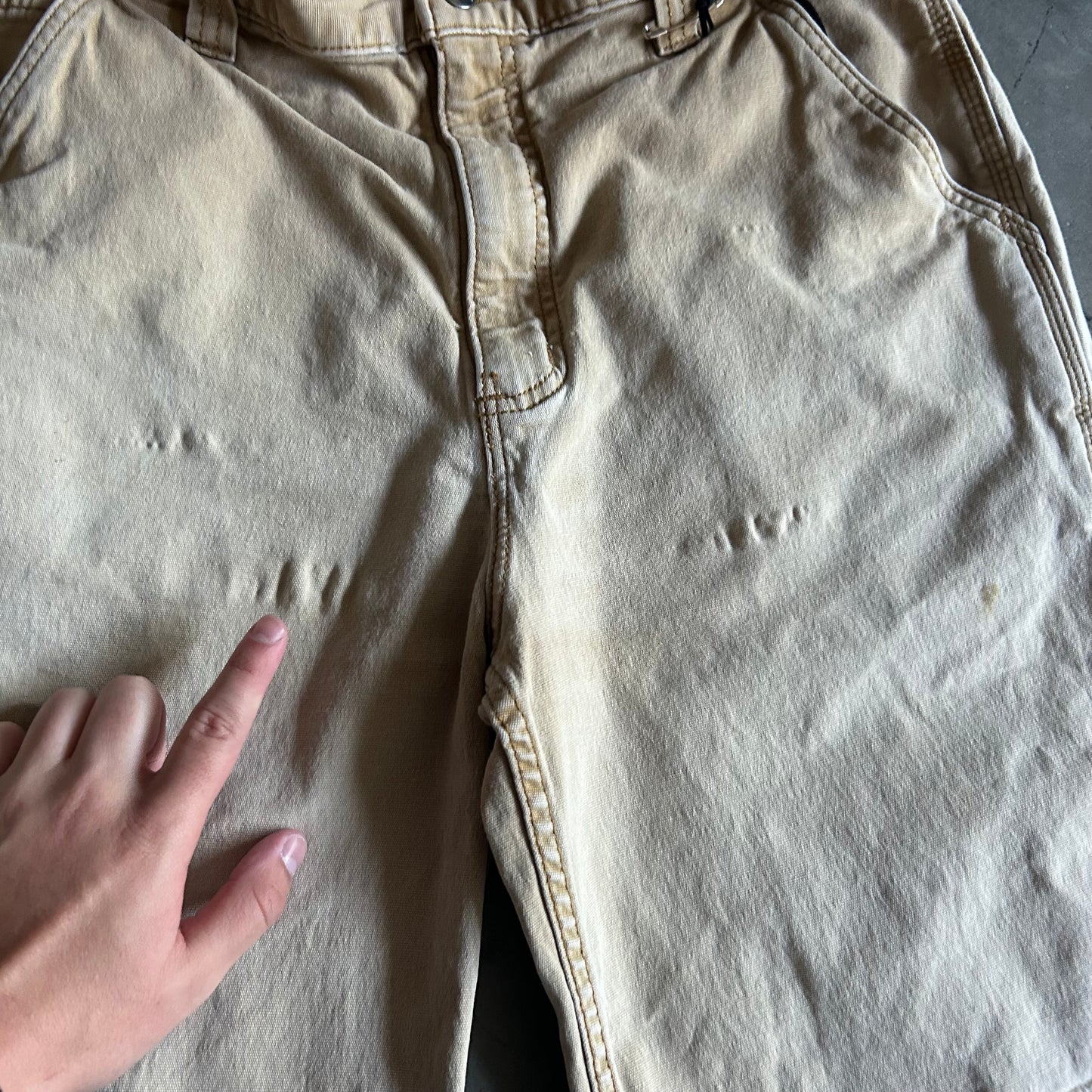 Y2K Carhartt Relaxed Fit Tan Shorts