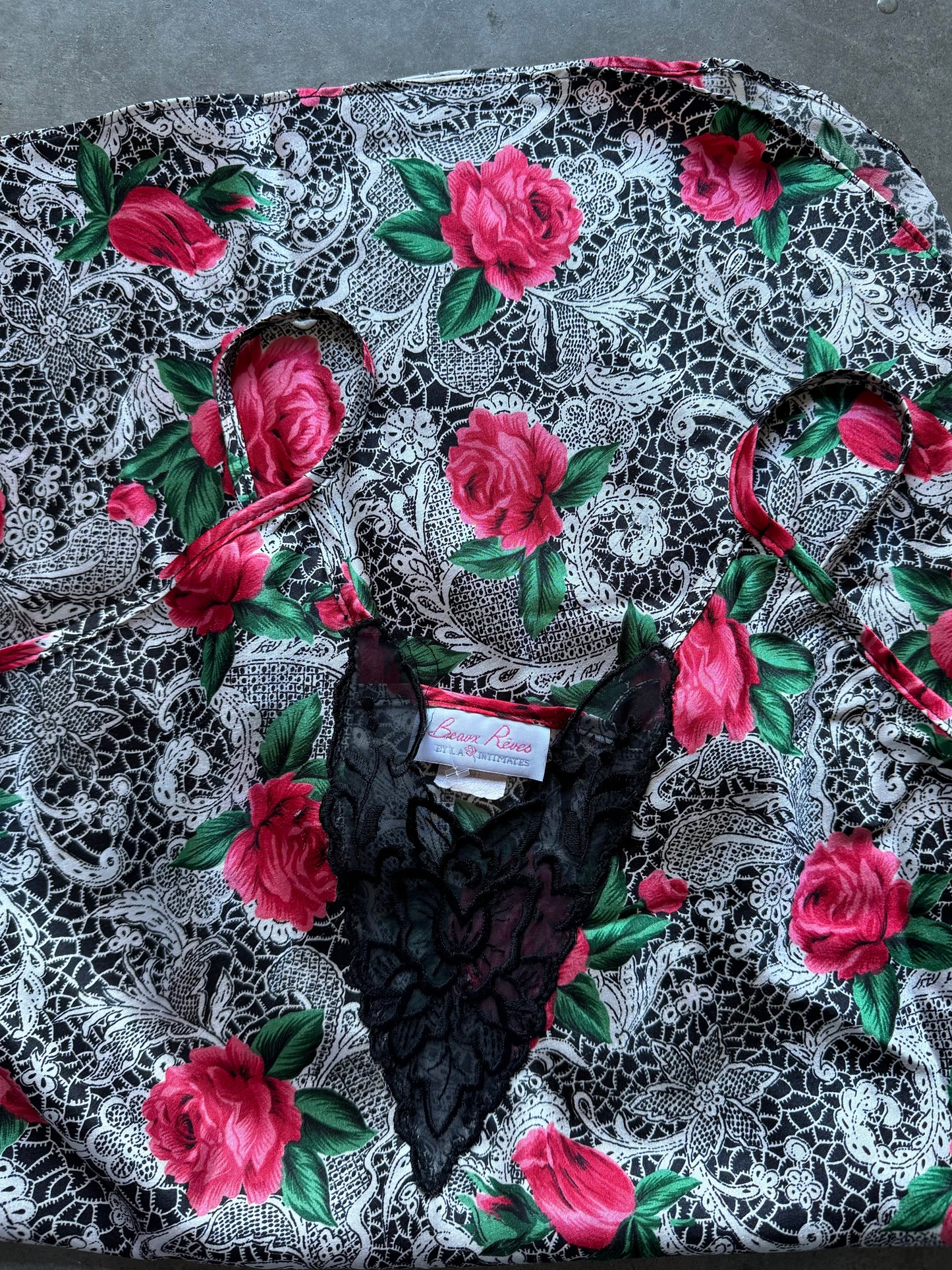 Women’s Beaux Réves Geometric Rose Slip