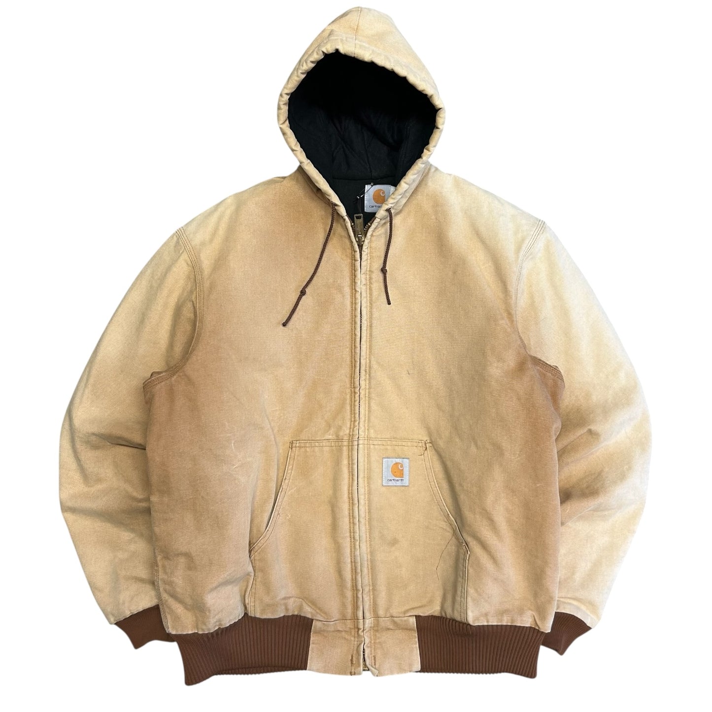 Carhartt ‘J04 BRN’ Brown Quilt Lined Active Jacket