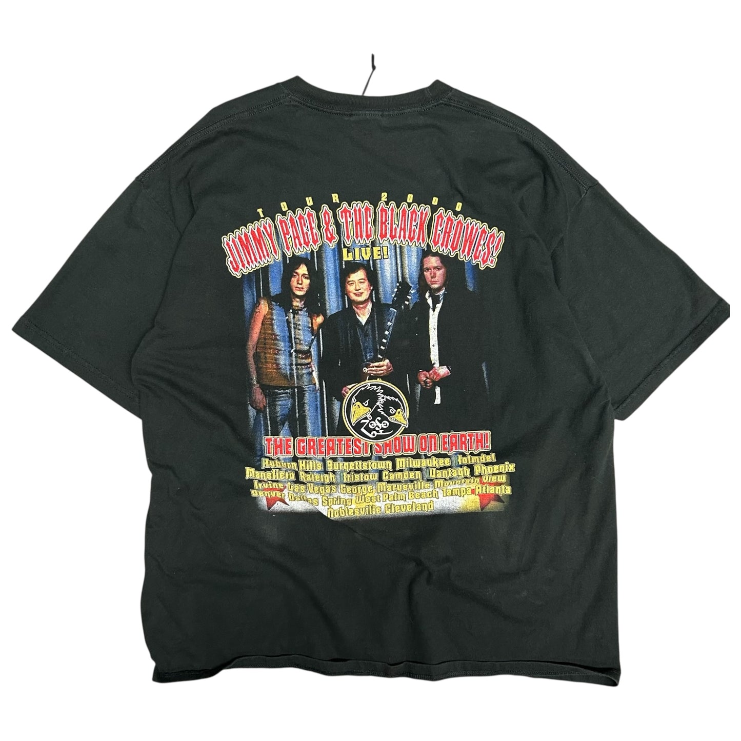 Vintage 2000 Black Crow Band Tee