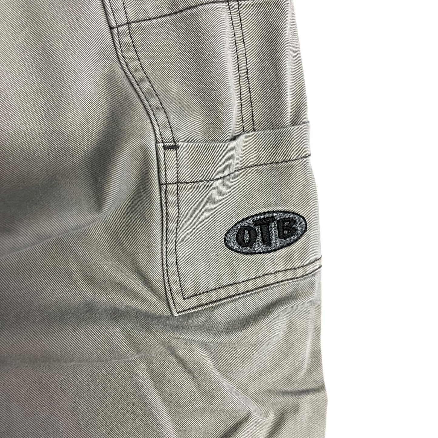 Vintage OTB Green Carpenter Baggy Shorts