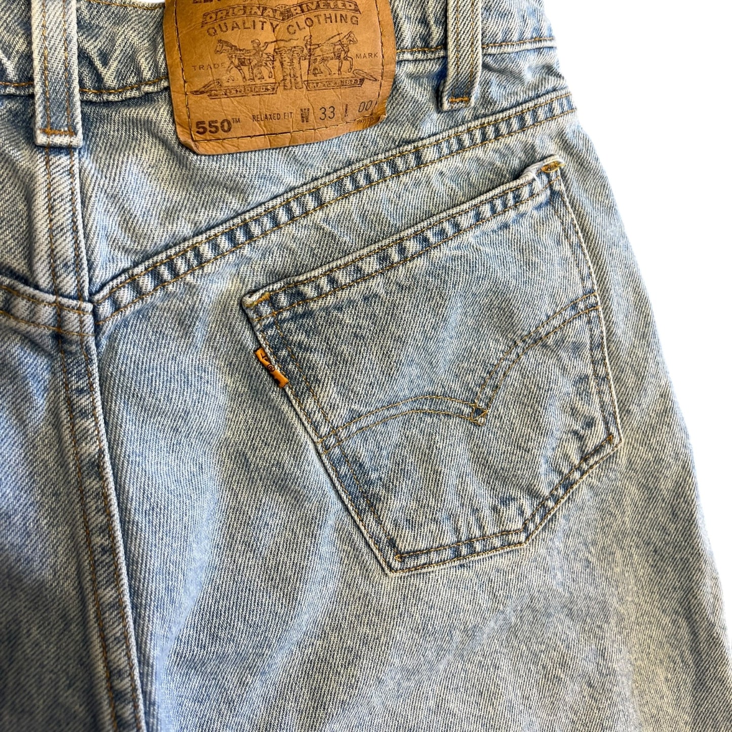 Vintage Levi’s Orange Tab 550 Relaxed Fit Jorts