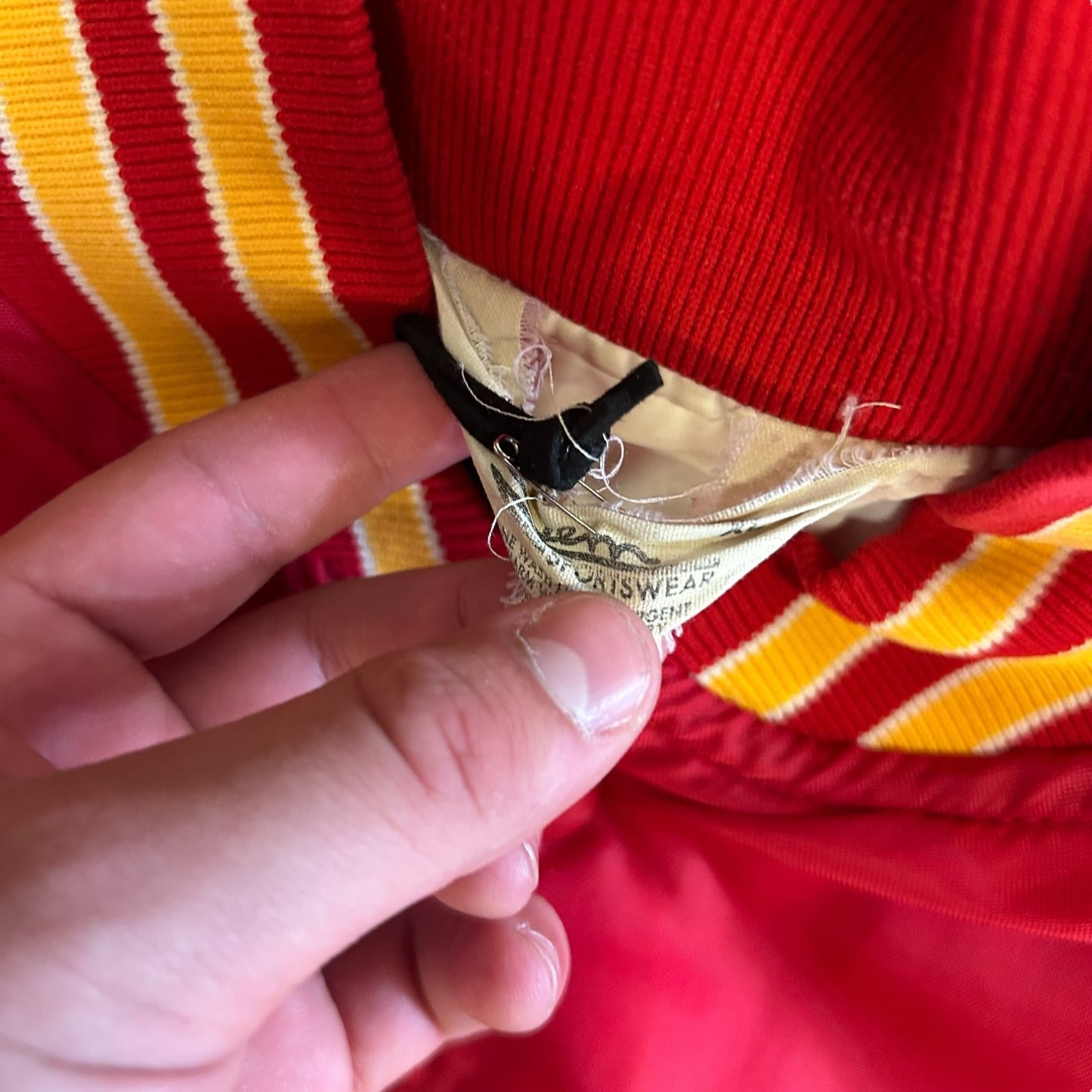 Vintage Nylon Iowa State Bomber Jacket