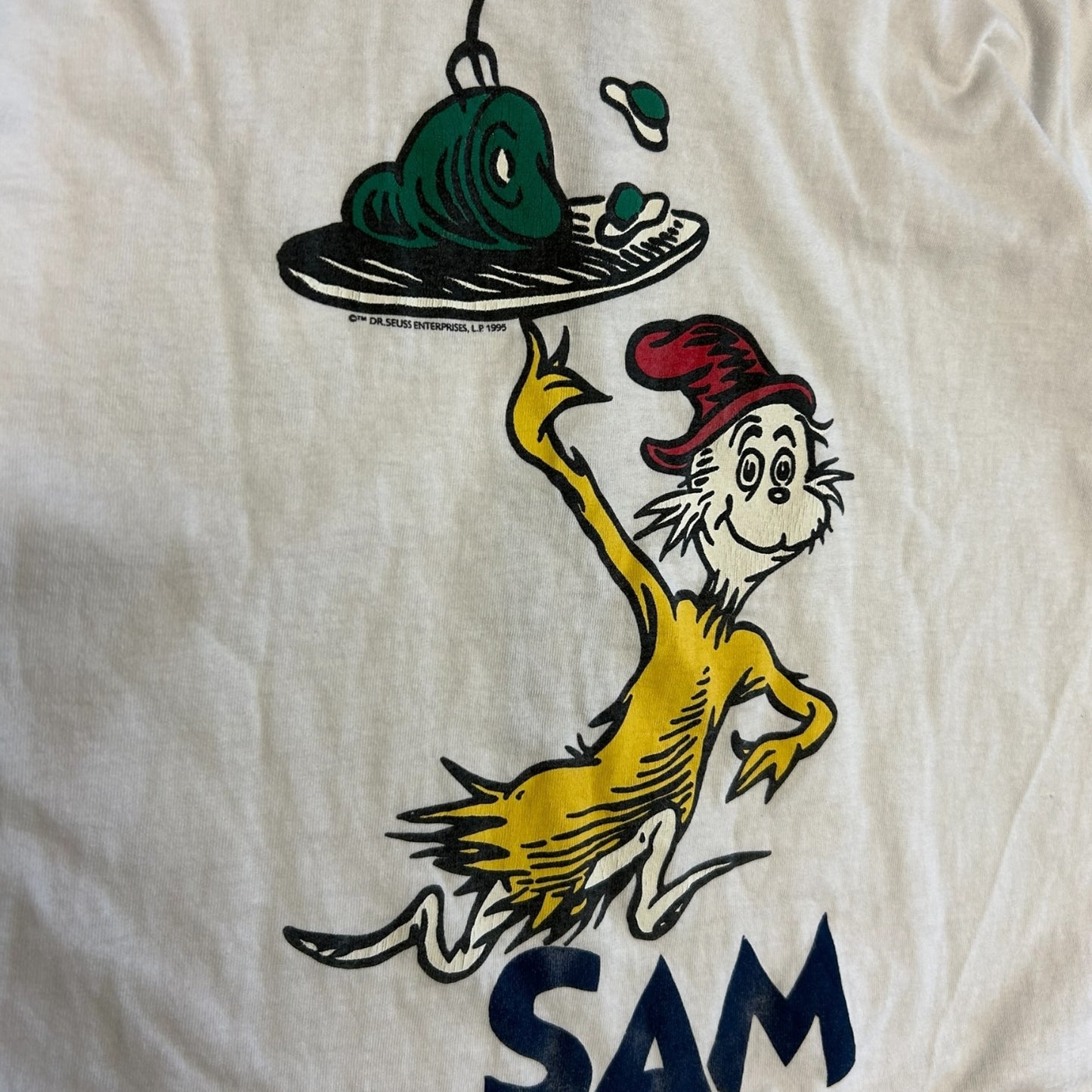 1995 Green Eggs & Ham Dr Seuss Tee