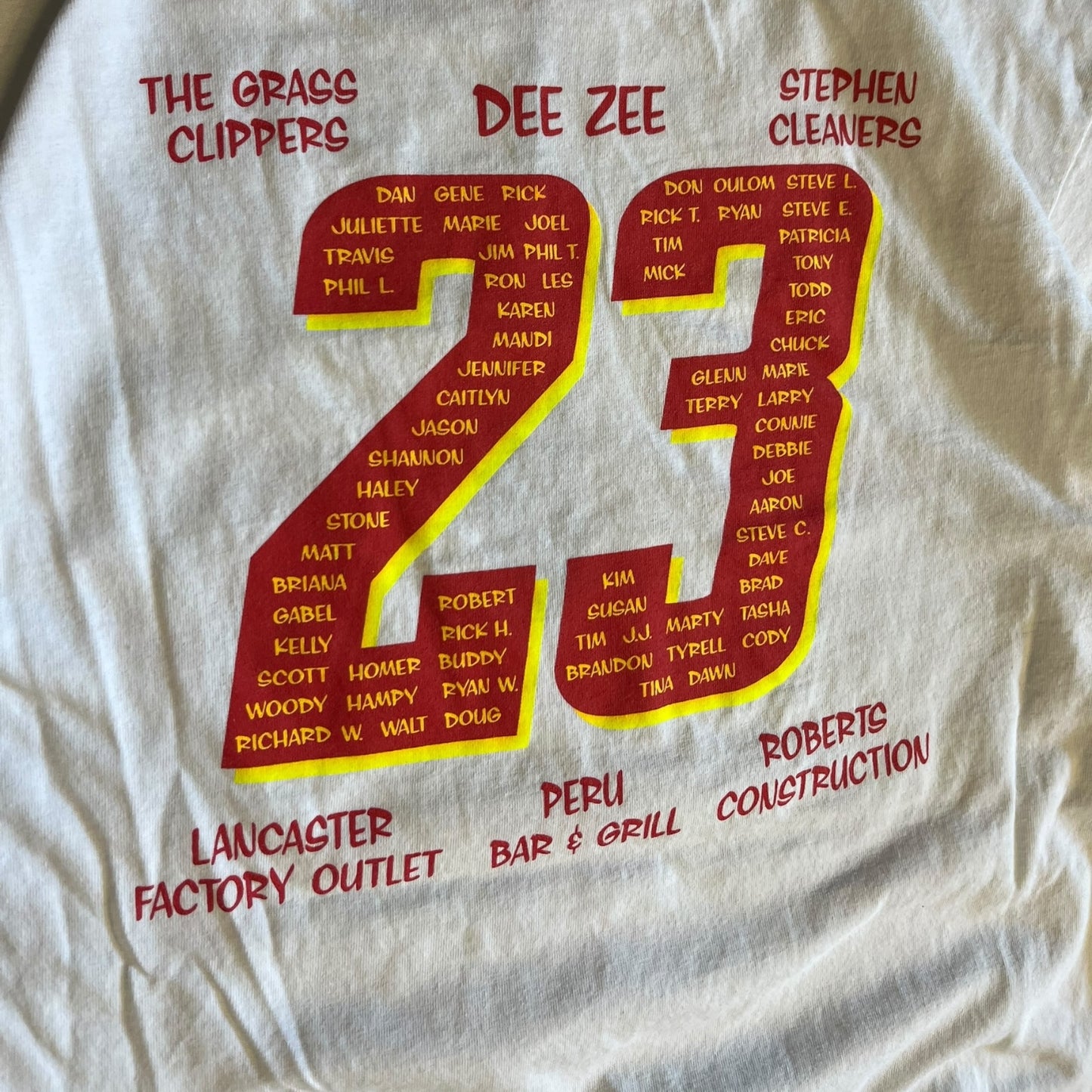 Y2K Nick Houseman Racing Number 23 Tee