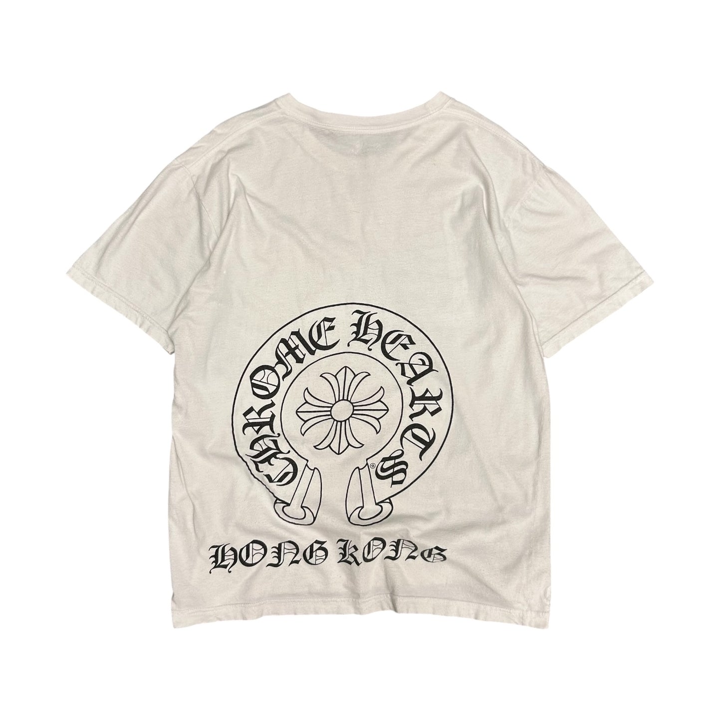 Chrome Hearts Hong Kong Horseshoe Tee White