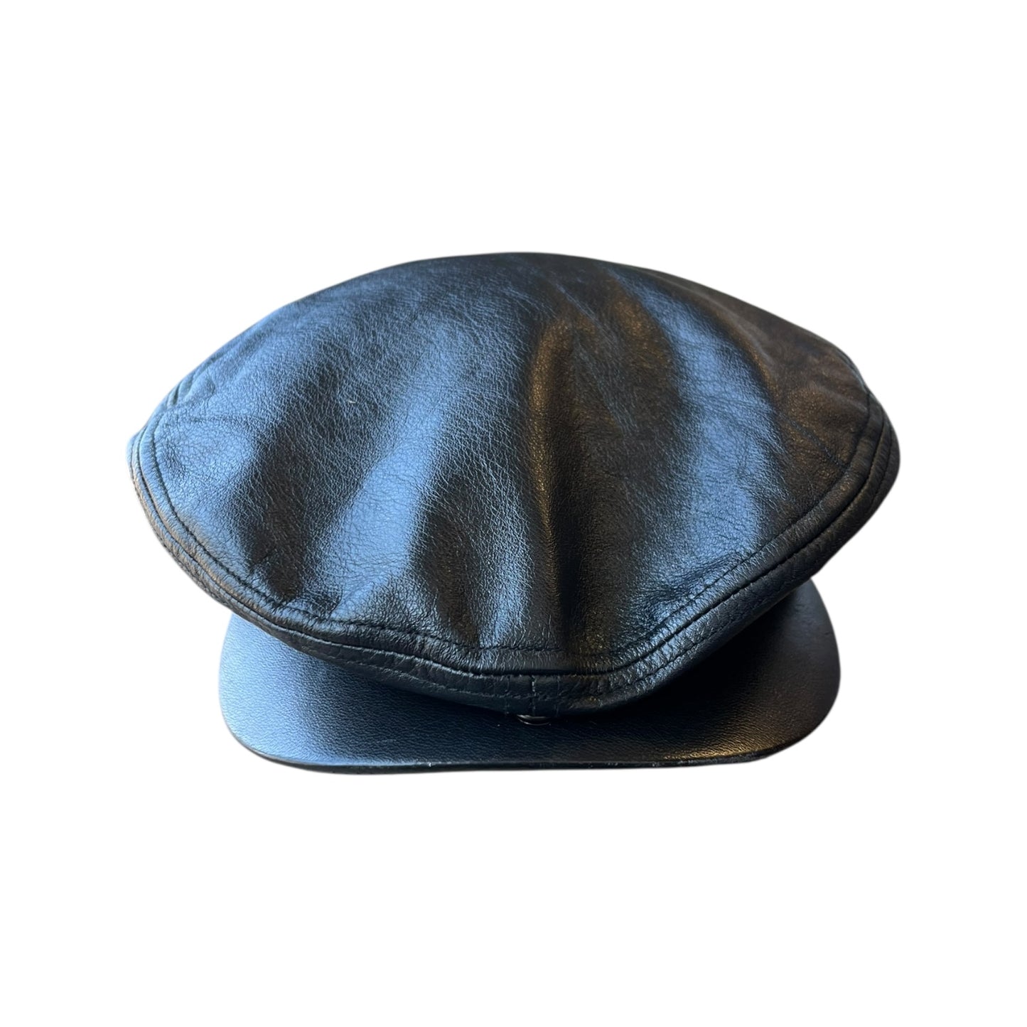 Harley Davidson Leather Captain Snap Bill Hat