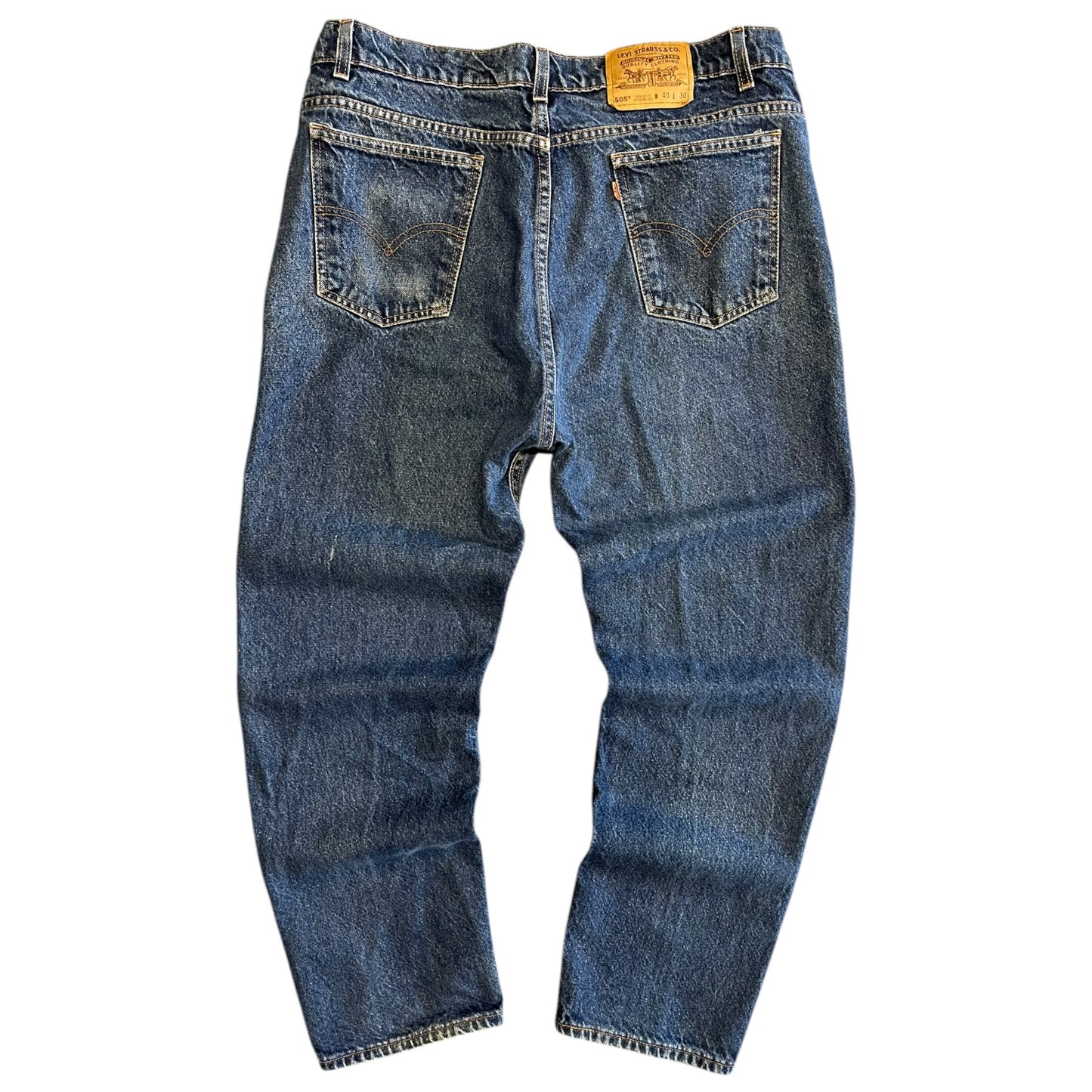 Vintage Levi’s Orange Tab 550 Straight Leg Denim