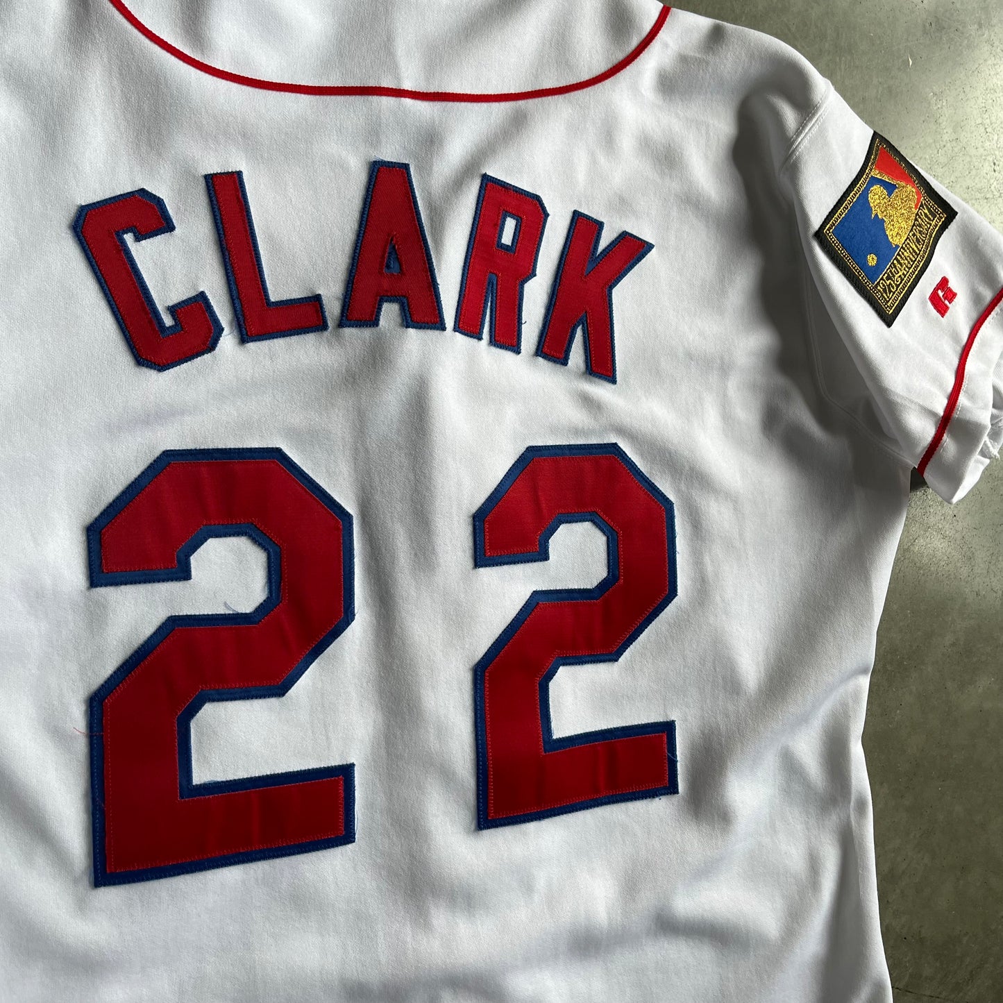 Vintage Texas Rangers Russell Diamond Collection Will Clark #22