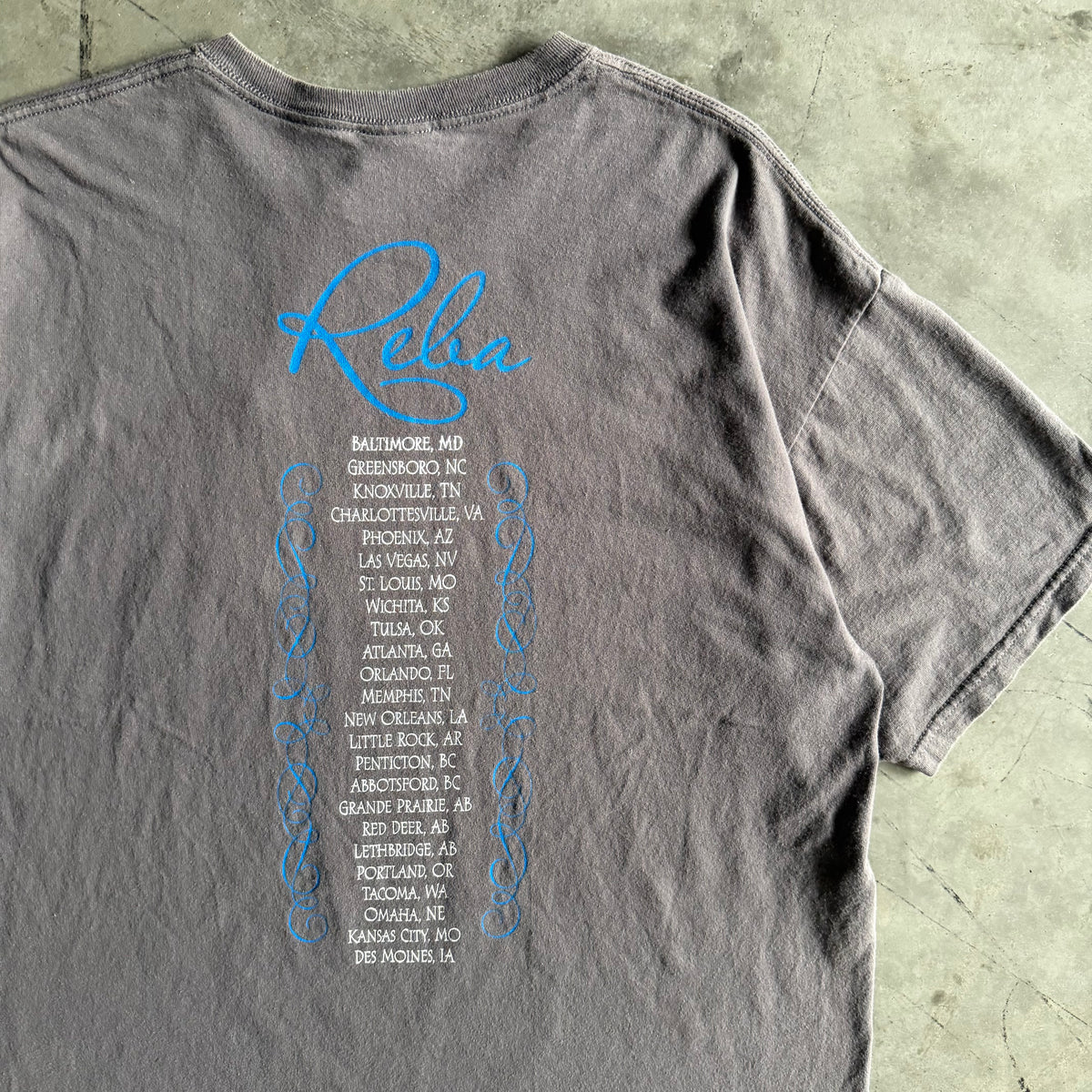 Y2K Reba McEntire Arena Tour Tee