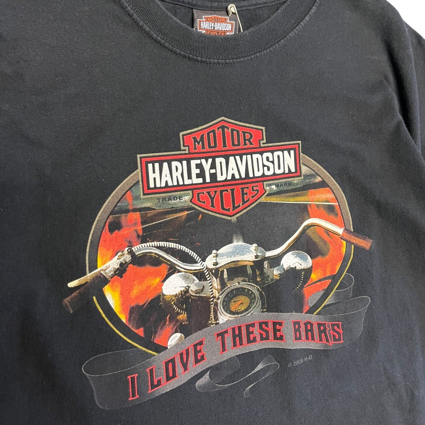 Y2K Harley Davidson “I Love These Bars” Tee