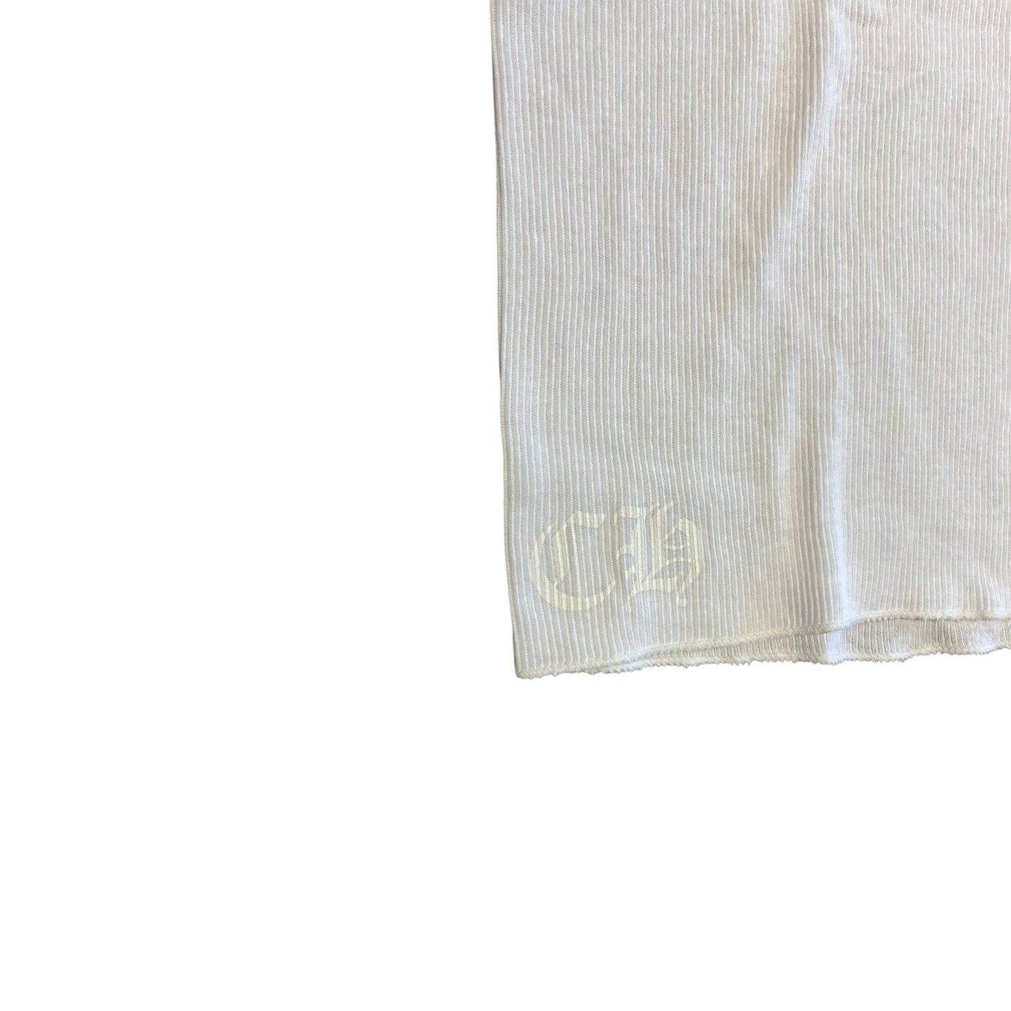 Chrome Hearts White Neck Print Tank Top