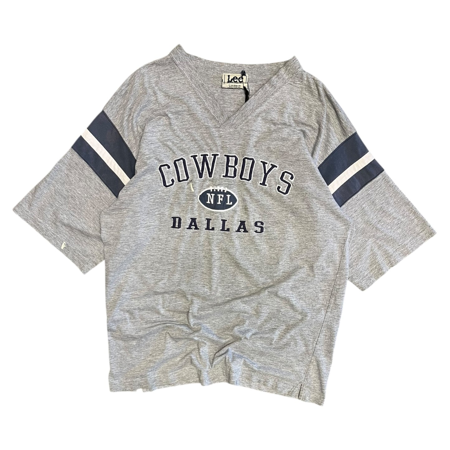 Vintage Lee Distressed Dallas Cowboys Jersey Shirt