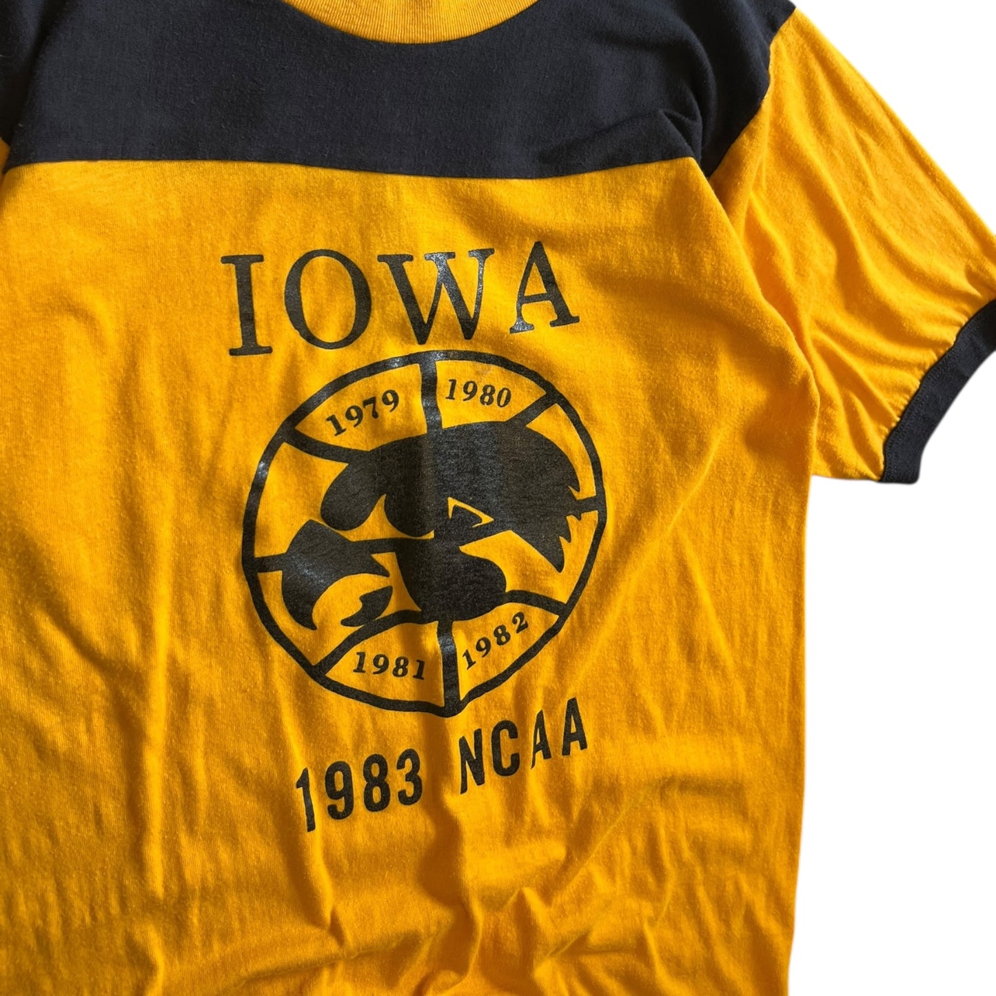 Vintage Iowa Hawkeyes 1983 NCAA Basketball Tee