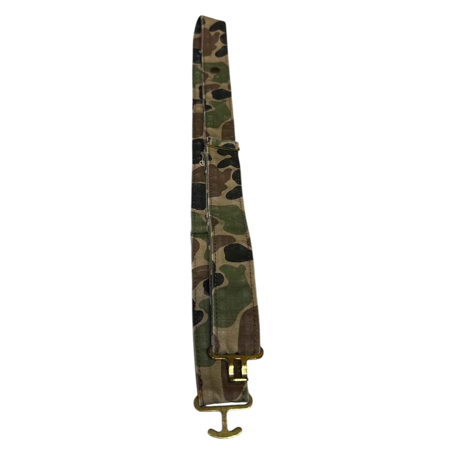 Y2K Adjustable Camo Clasp Belt