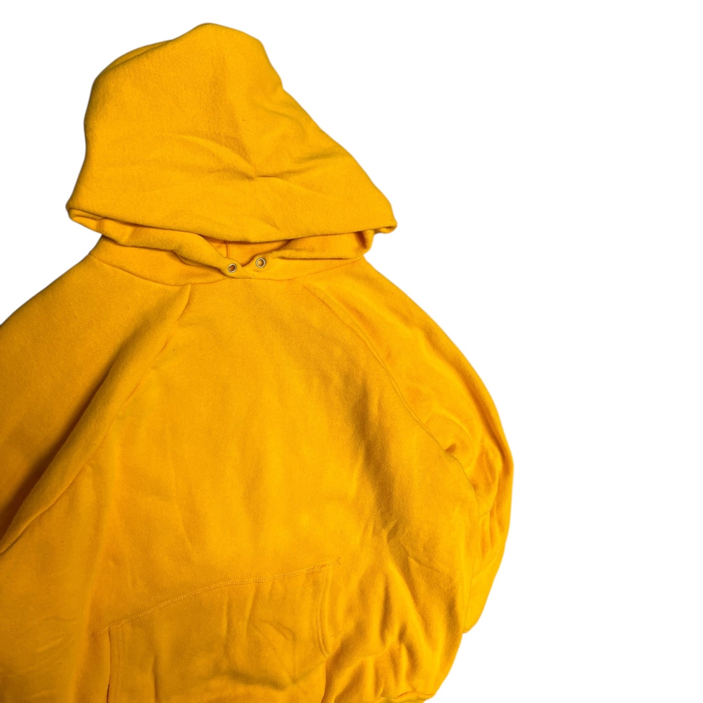 1970’s Thermal Lined Yellow Hooded Sweatshirt