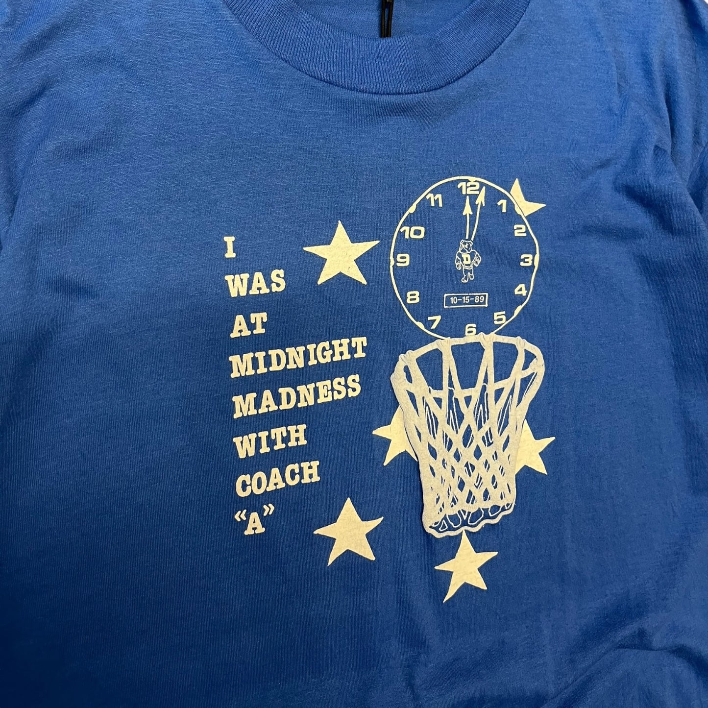 Vintage Drake University Basketball ‘Coach A’ Tee