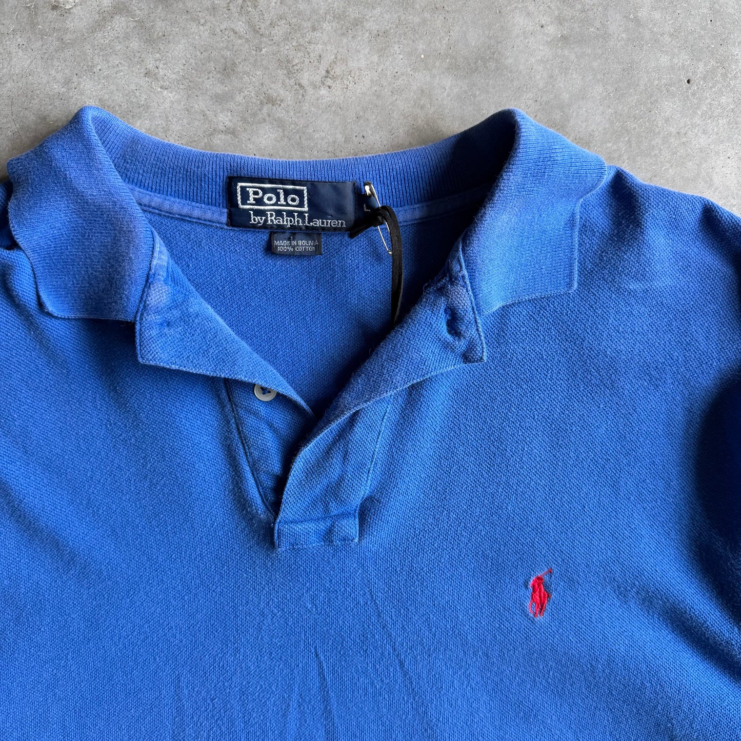 Polo RL Small Horse Indigo Polo