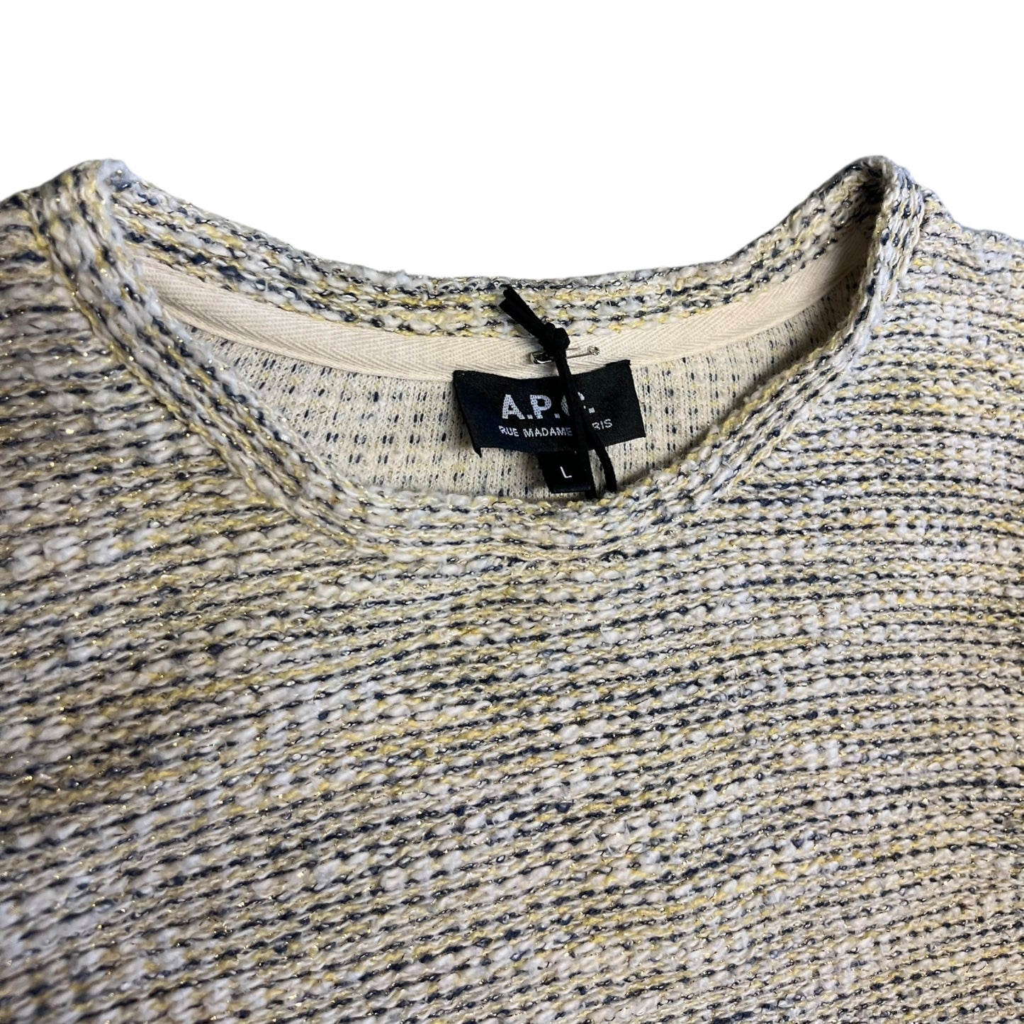 Women’s A.P.C. Gold Sweater
