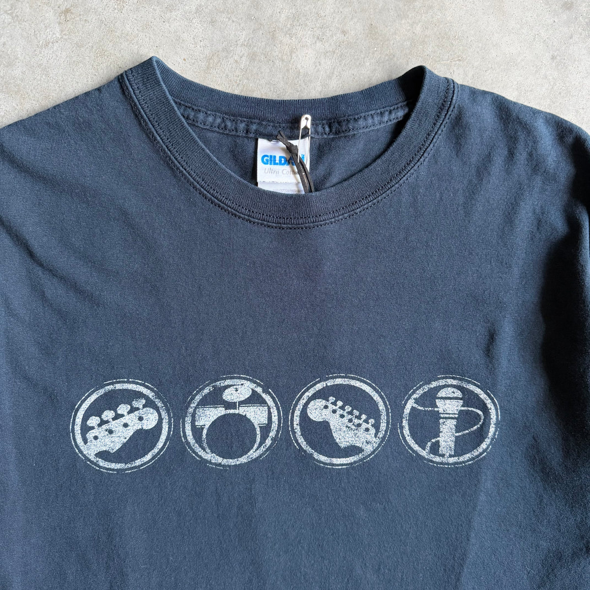 Y2K 4 Man Band Chest Graphic Tee