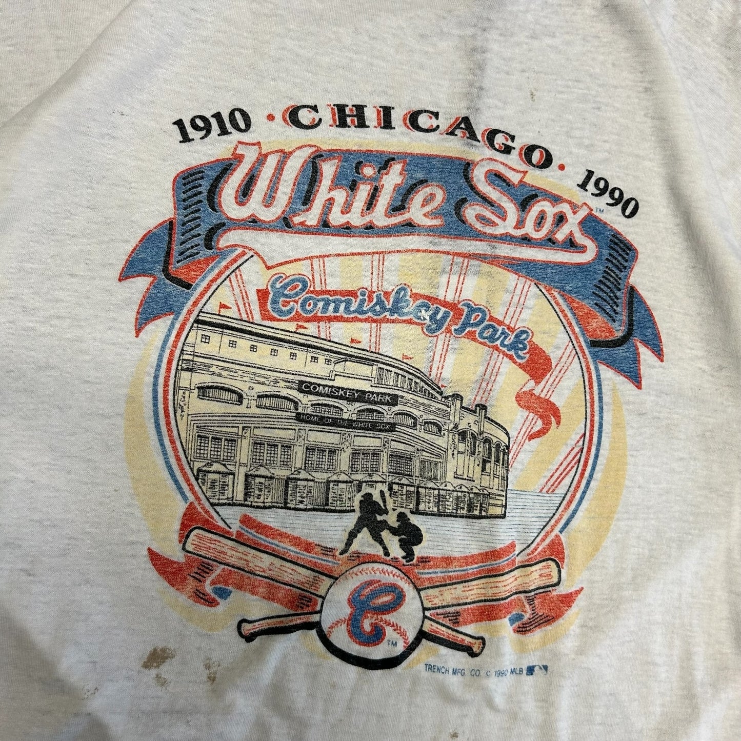 Vintage ‘90 Chicago White Sox Comiskey Park Tee