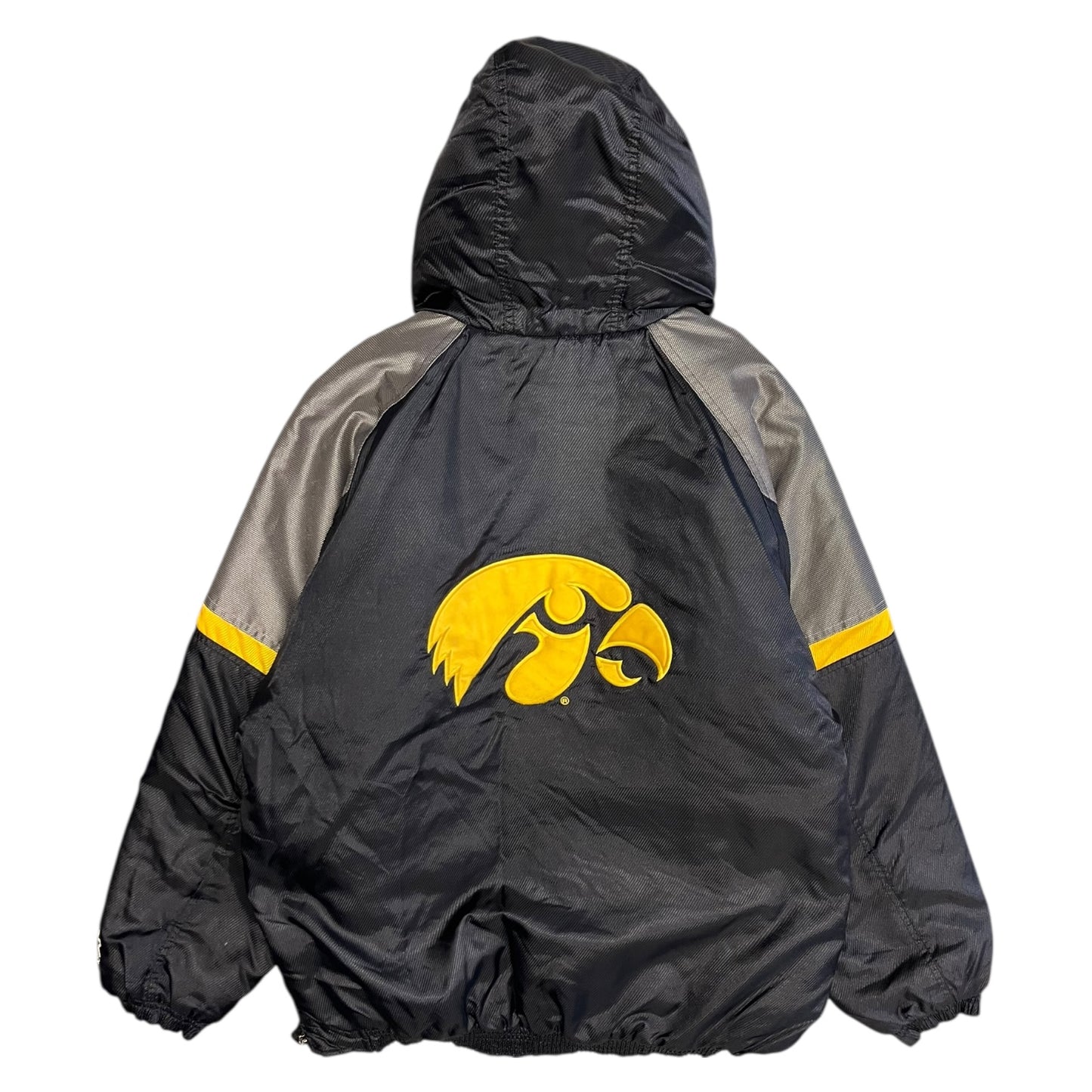Vintage Starter Iowa Hawkeyes Half Zip Jacket