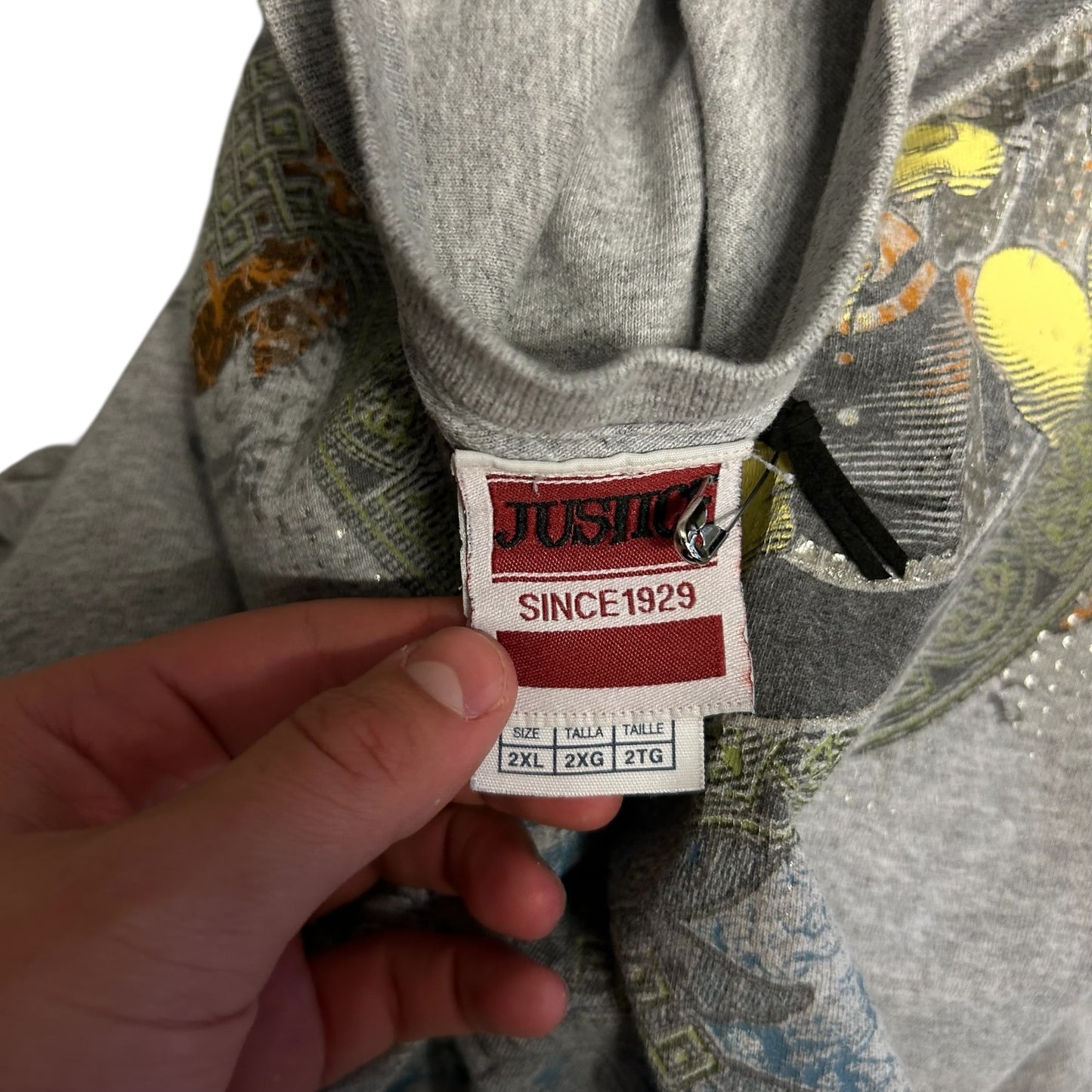 Y2K Popeye The Sailor Celtic Cross Tee