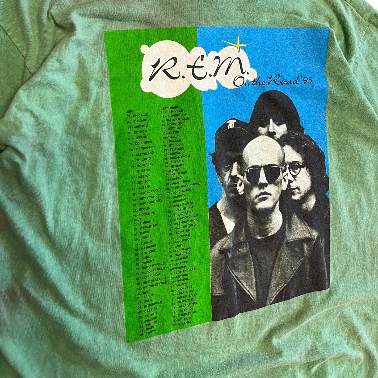 Vintage ‘95 R.E.M. Tour Tee
