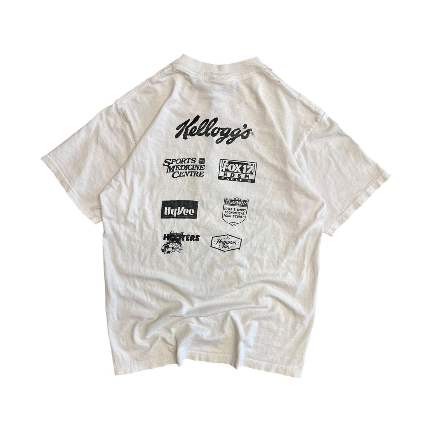 Vintage Nike Kelloggs 3 vs 3 Soccer Tee
