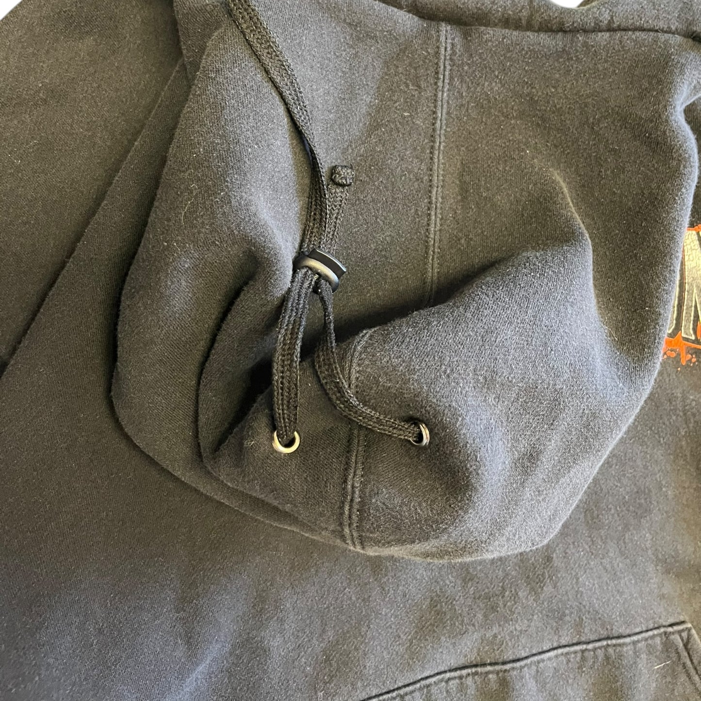 Vintage Harley Davidson Skull Mask Hoodie