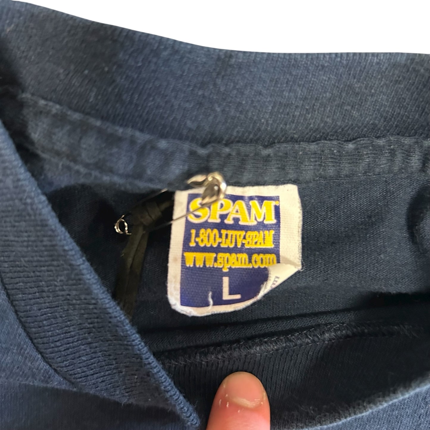 Y2K Spam Spellout Trademark Tee