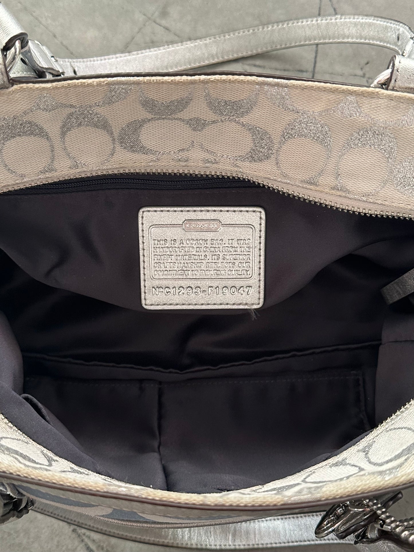 Coach Patchwork Denim Tote