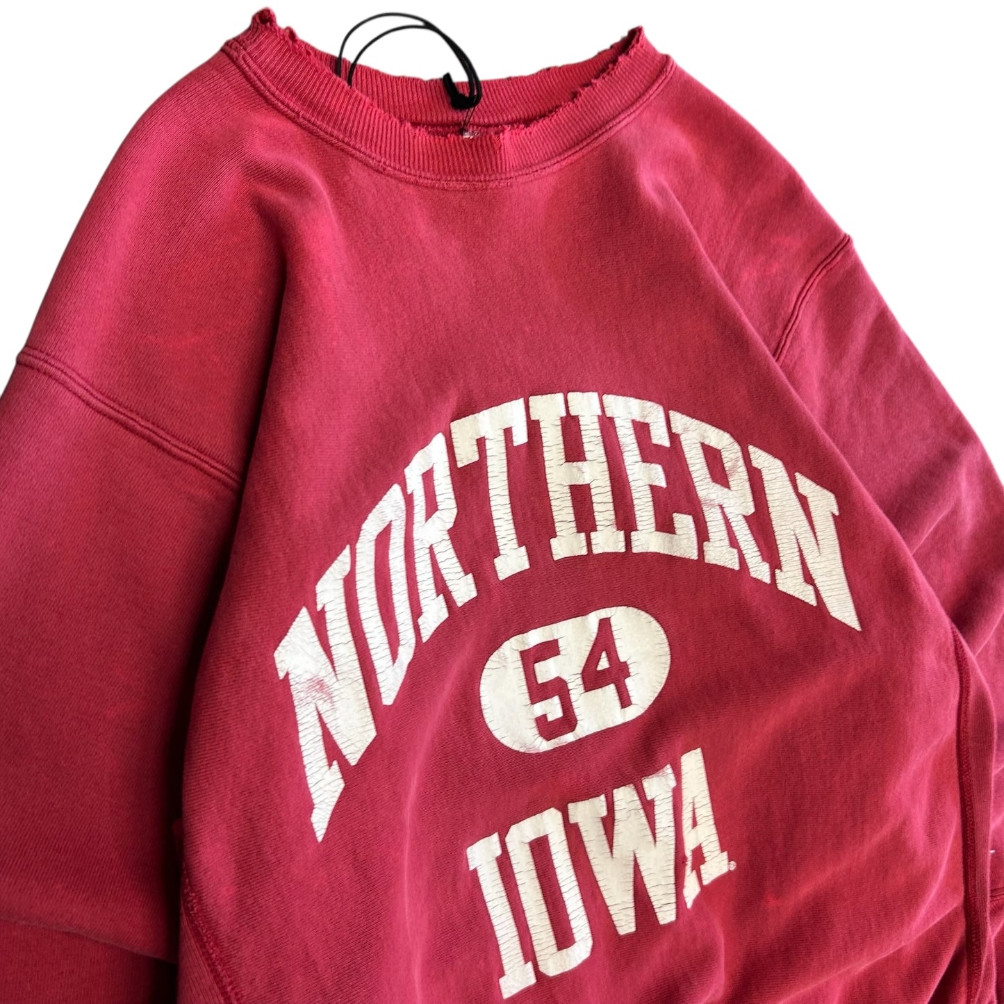Vintage Champion Reverse Weave Northern Iowa Red Sweatshirt