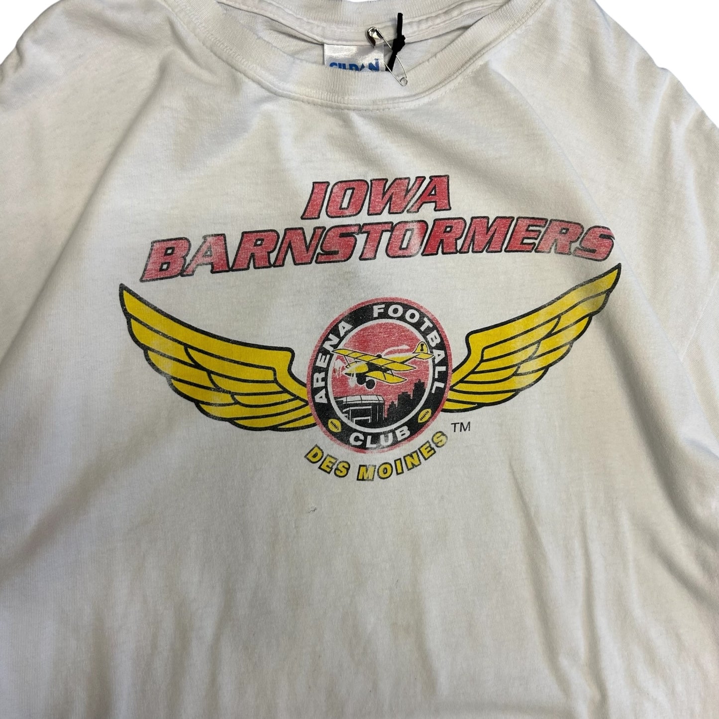 Y2K Iowa Barnstormers Logo Tee