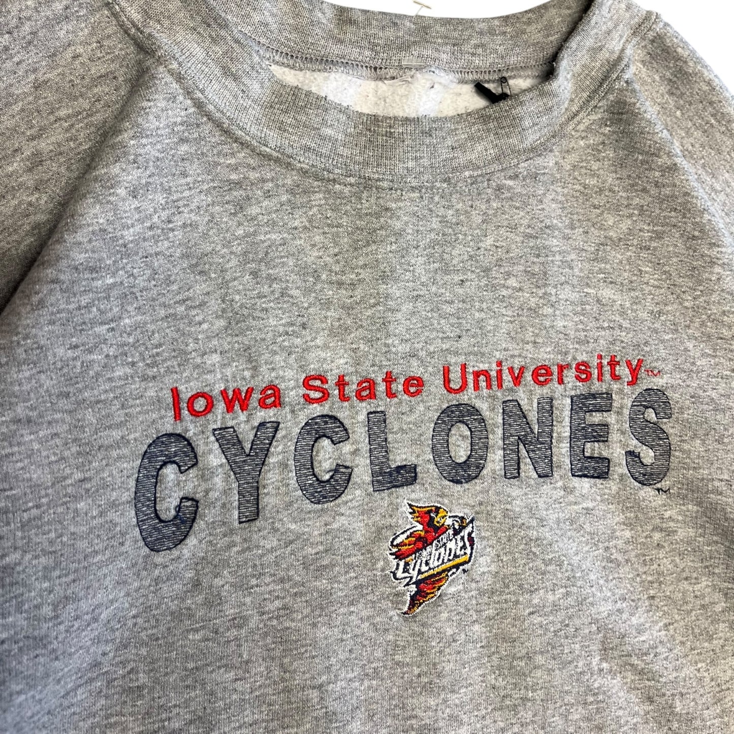 Vintage Iowa State Cyclones Embroidered Sweatshirt