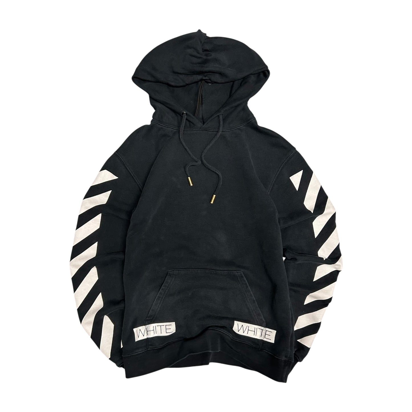 Off White Blue Collar Hoodie