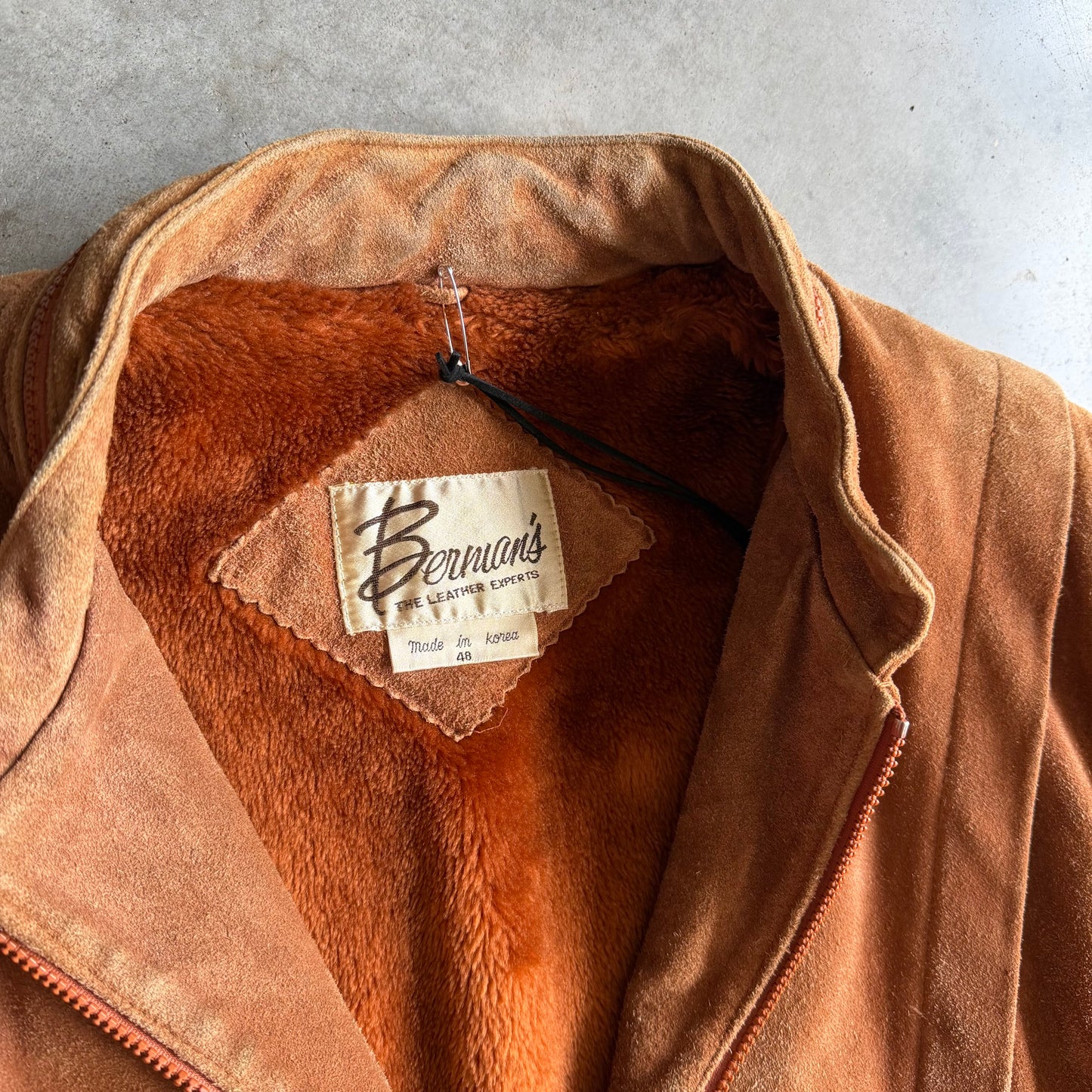 Vintage Bernan’s Suede Leather Jacket