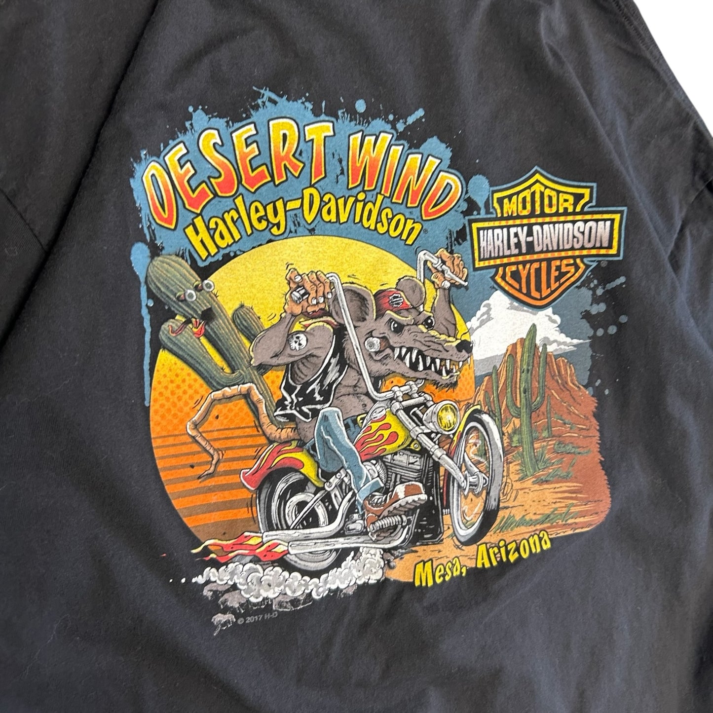 Harley Davidson Dessert Wind Tee
