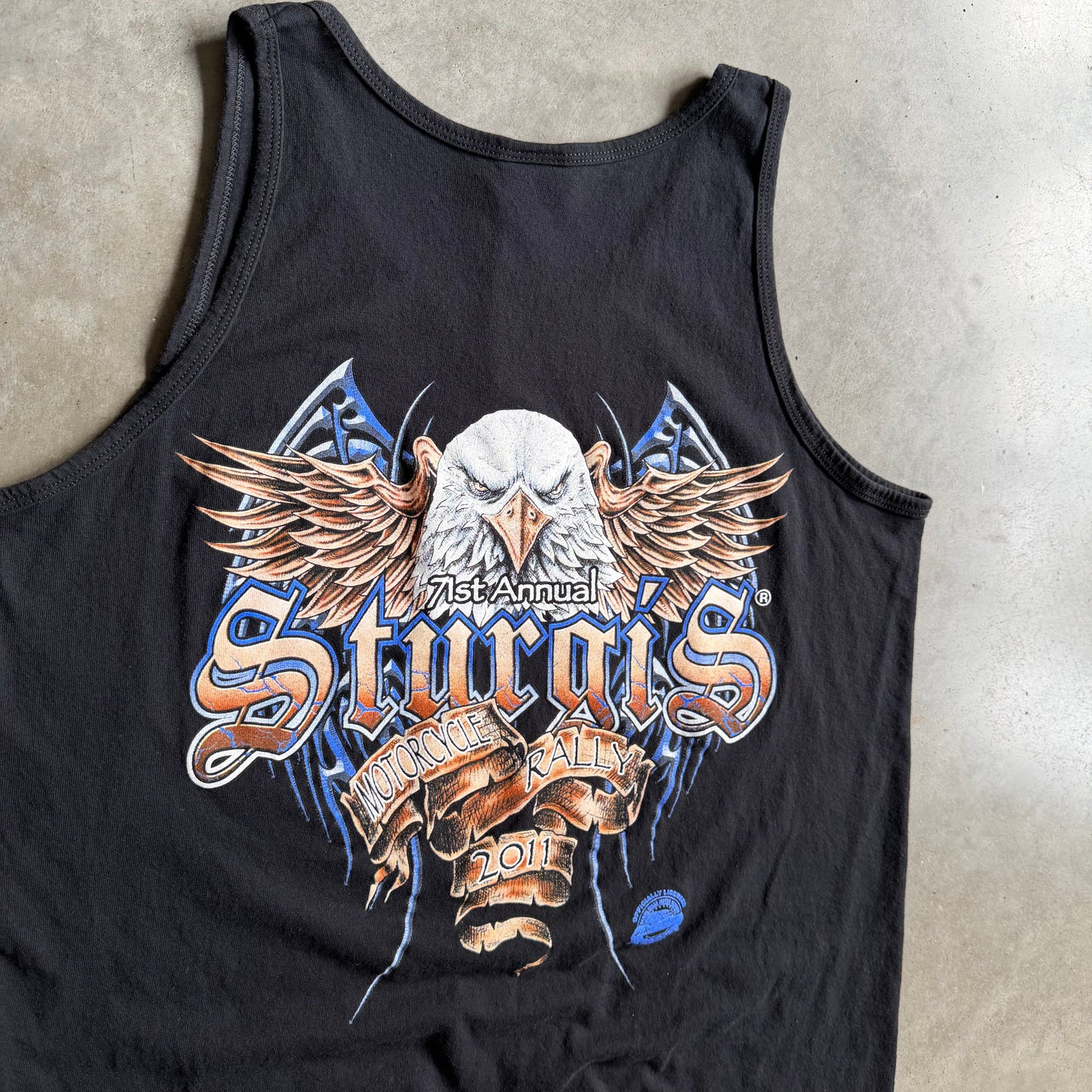 Sturgis 2011 Motorcycle Rally Big Eagle Sleeveless Tee