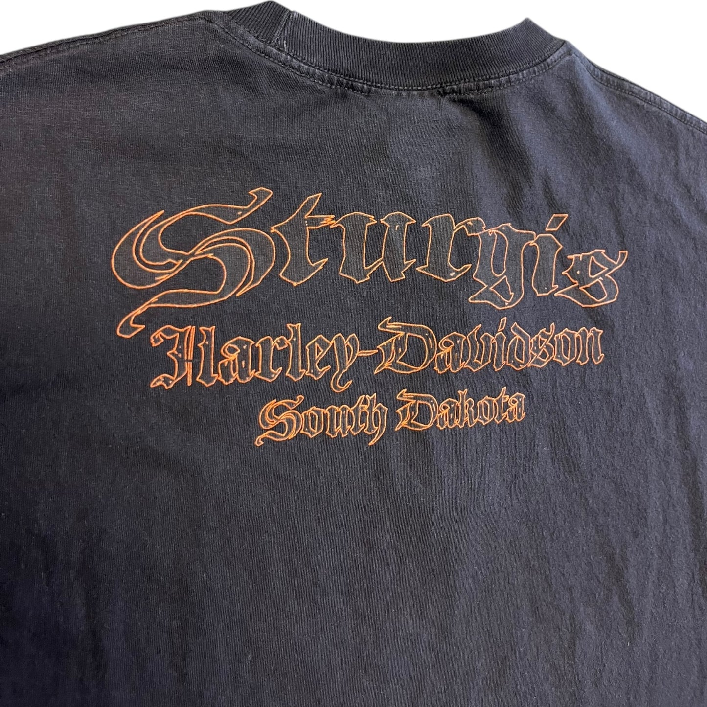 Y2K Harley Davidson Sturgis Mechanic Women Tee
