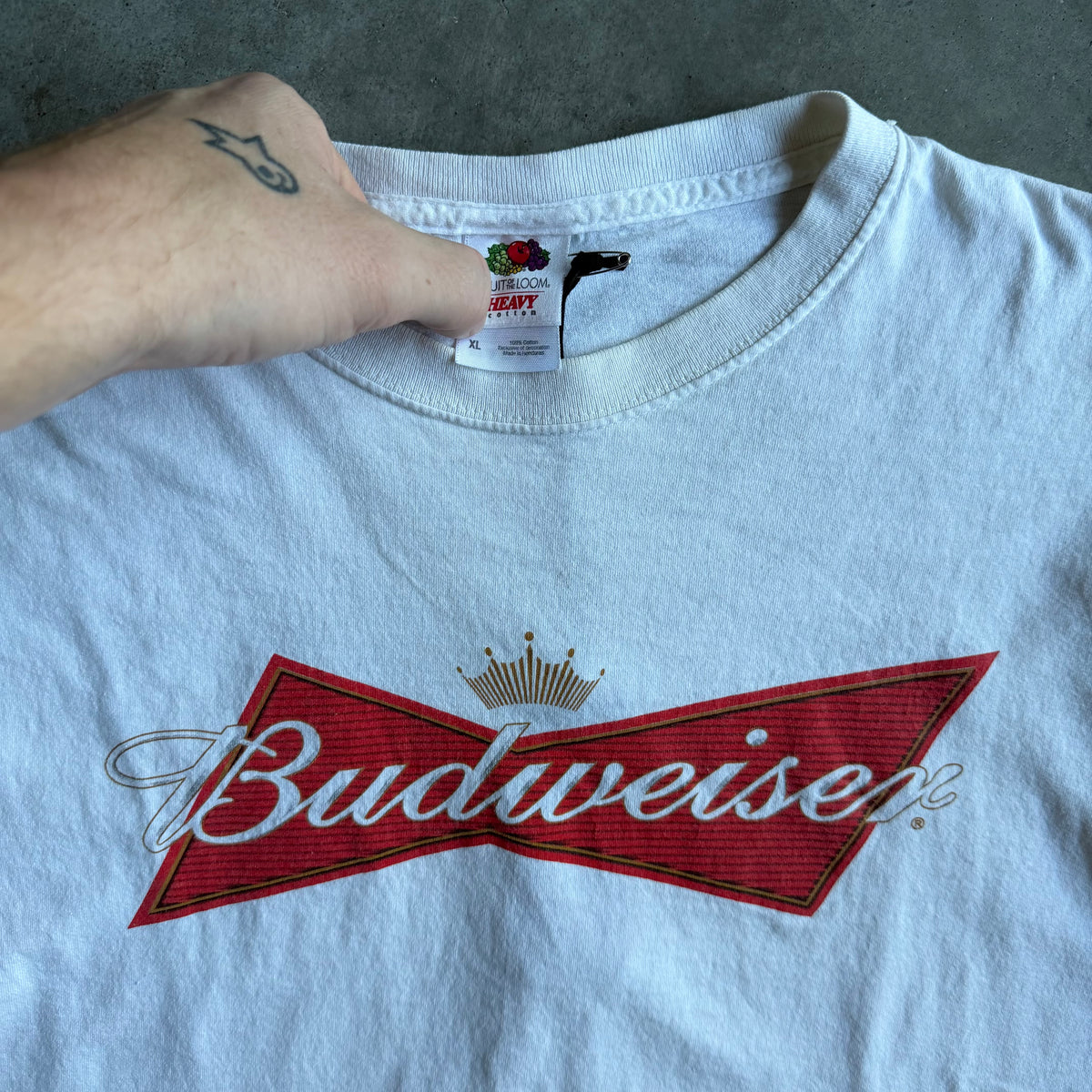 Vintage Budweiser Big Logo Tee