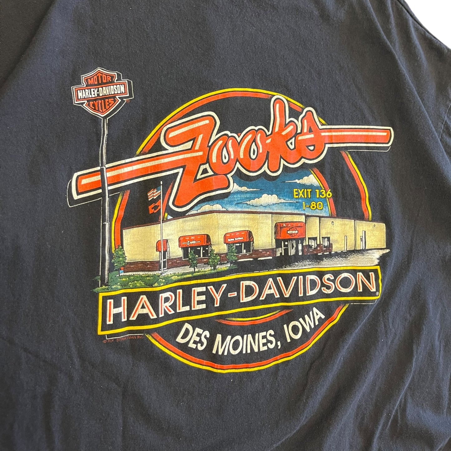 Vintage Harley Davidson Shadow Eagle Tee