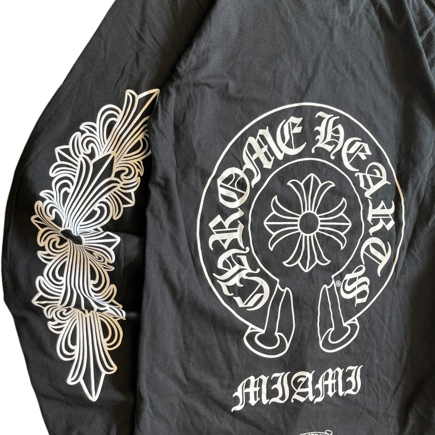 Chrome Hearts Miami Horseshoe Longsleeve T Shirt