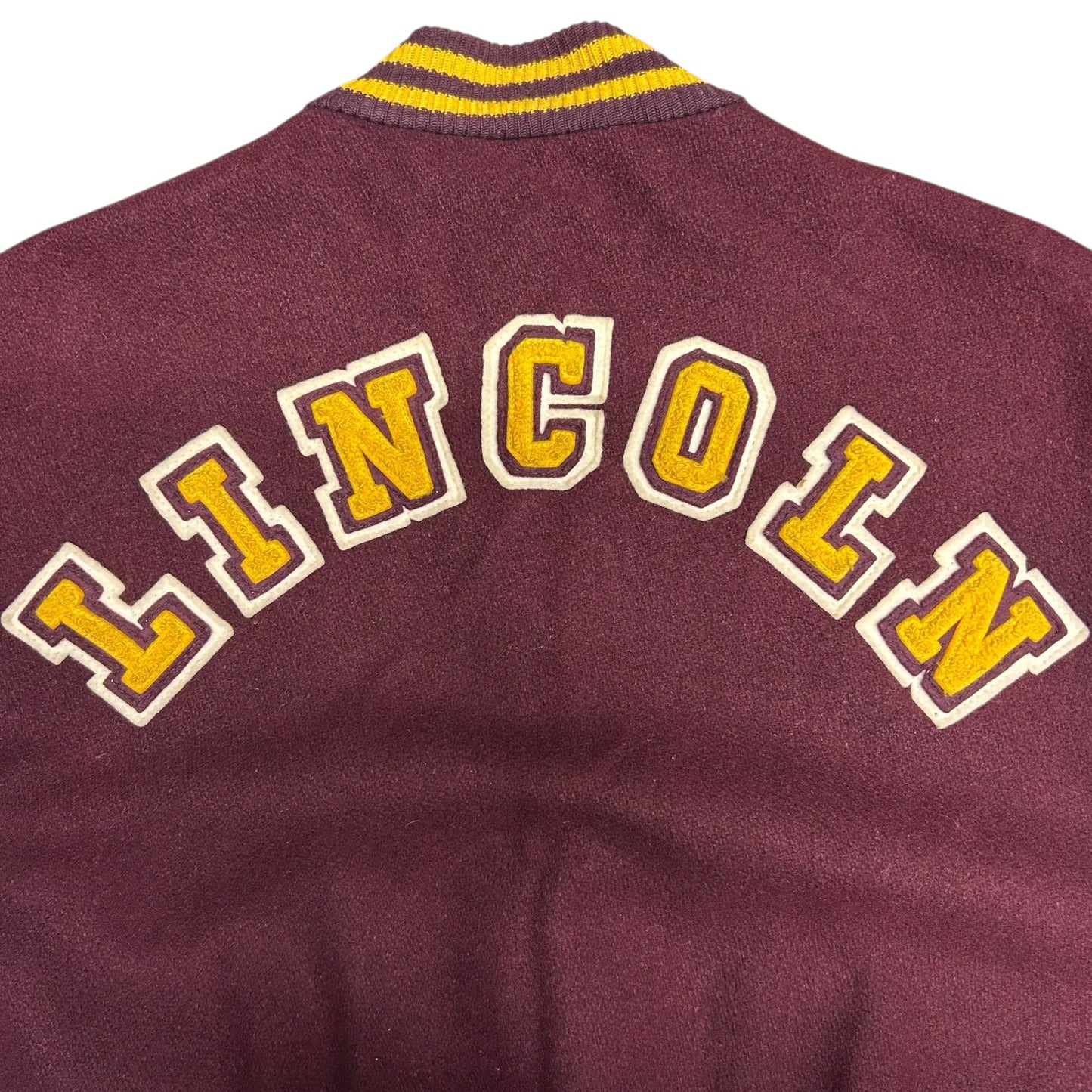 Vintage 1976 Lincoln Railsplitters Varsity Jacket