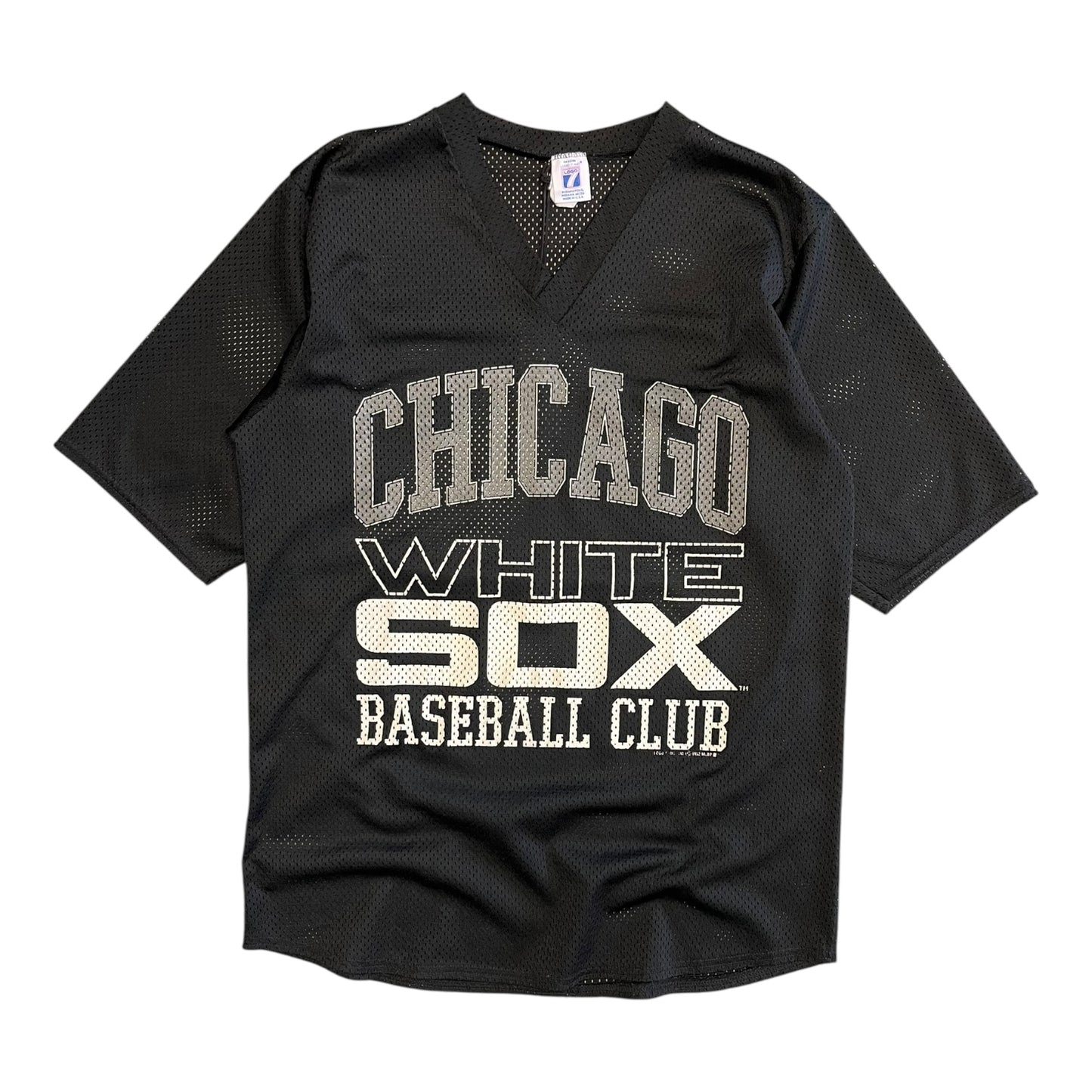 Vintage Logo 7 Chicago White Sox Mesh Football Jersey